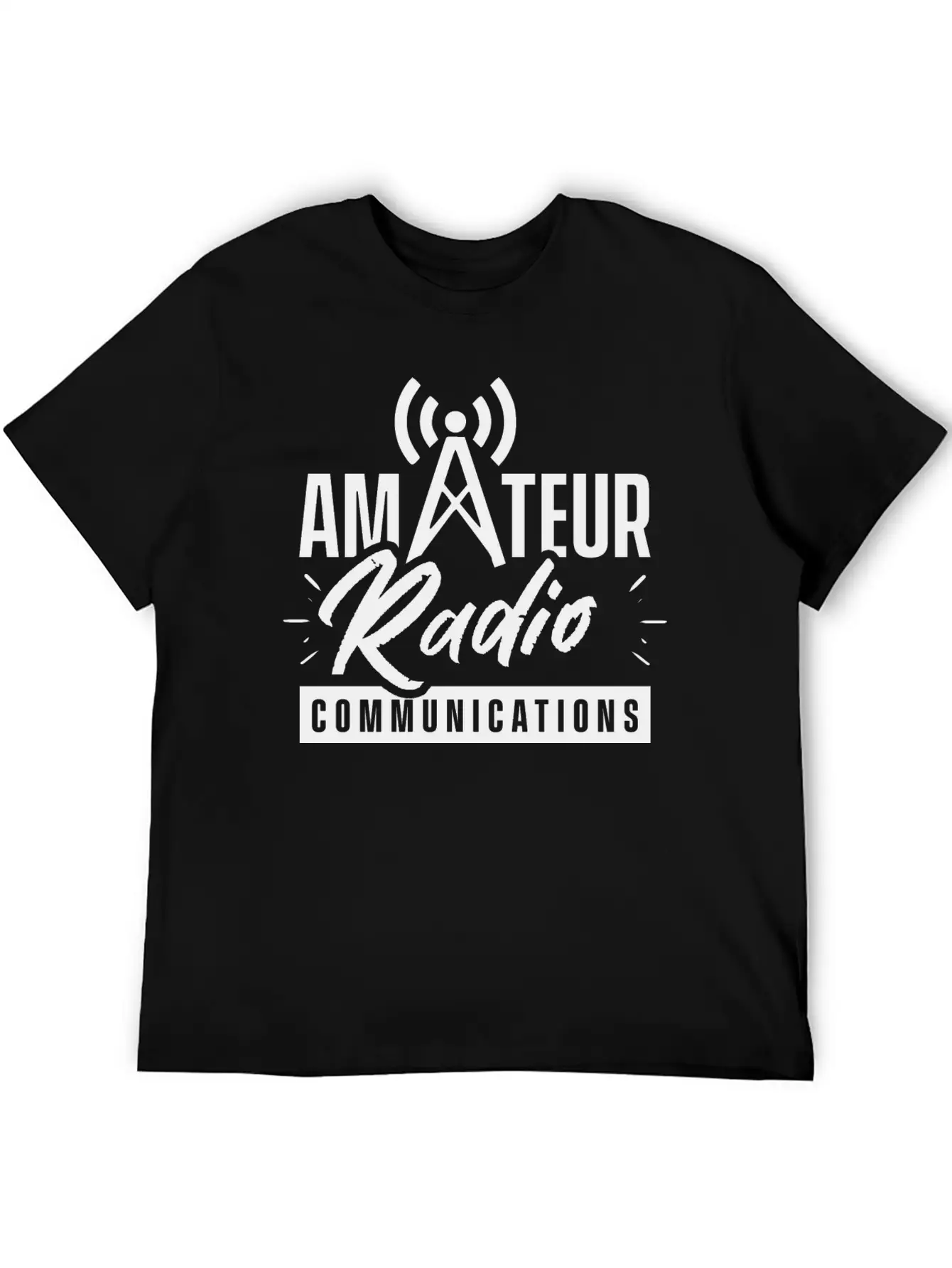 Amateur Radio Communications Service Ham Operator Timeless Short Sleeve Tee – Comfy And Minimalist Design