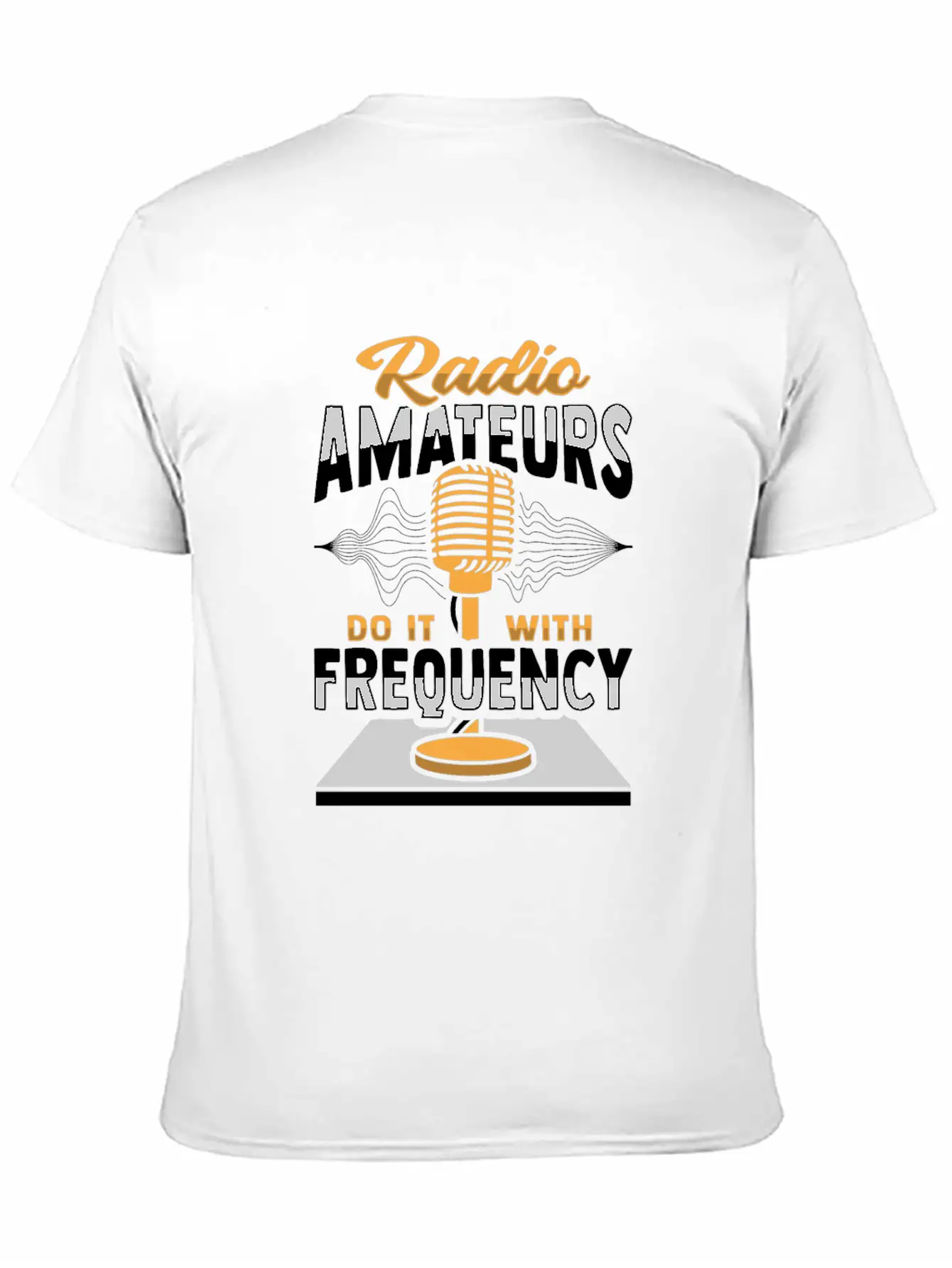 Amateur Radio Frequency Ham Radio Operator Comfortable Minimalist Graphic Tee – Summer Style Essential