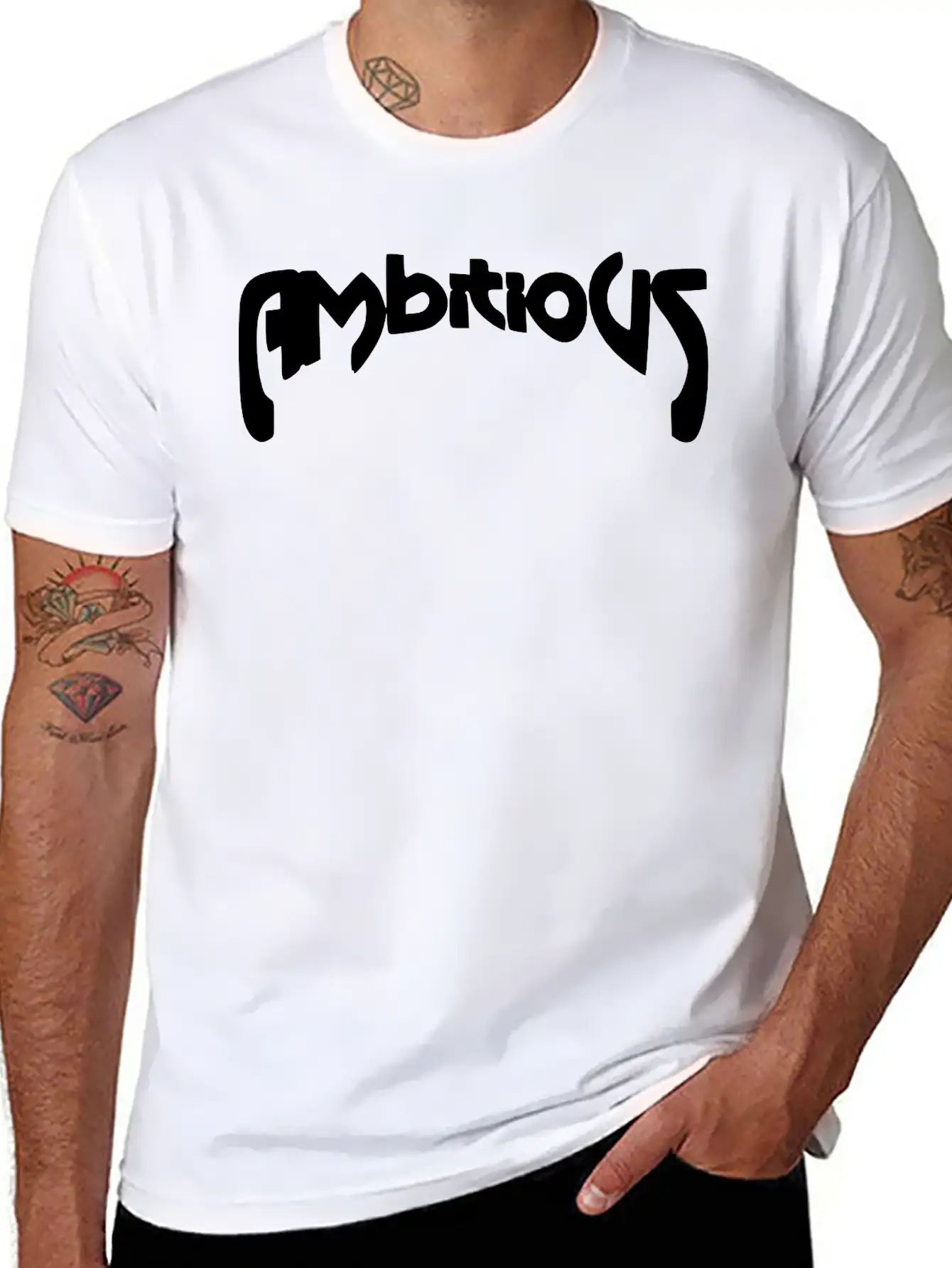Ambitious Life Essential Unisex Summer Tee – Soft Cotton Casual Fit