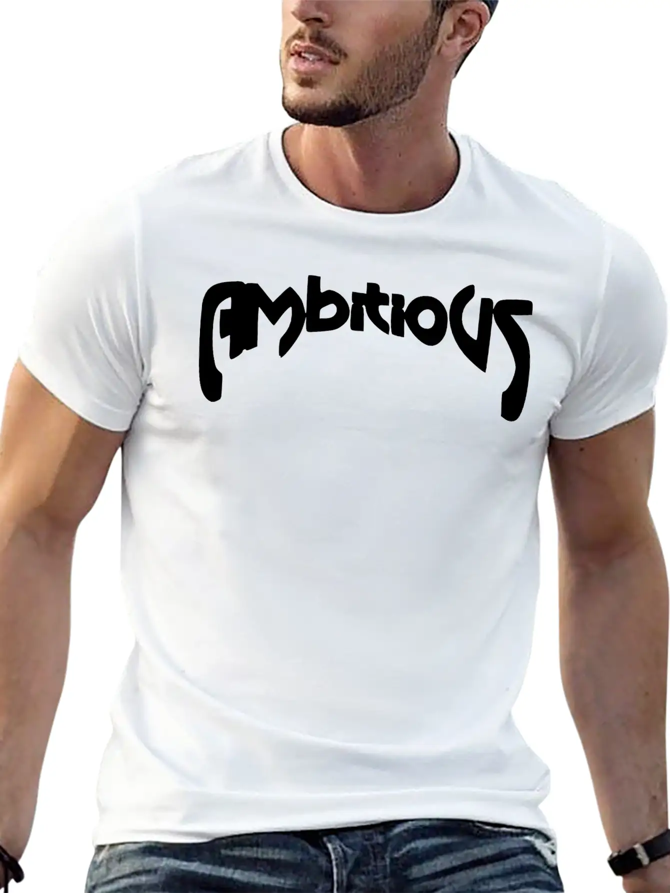 Ambitious Life Essential Unisex Summer Tee – Soft Cotton Casual Fit
