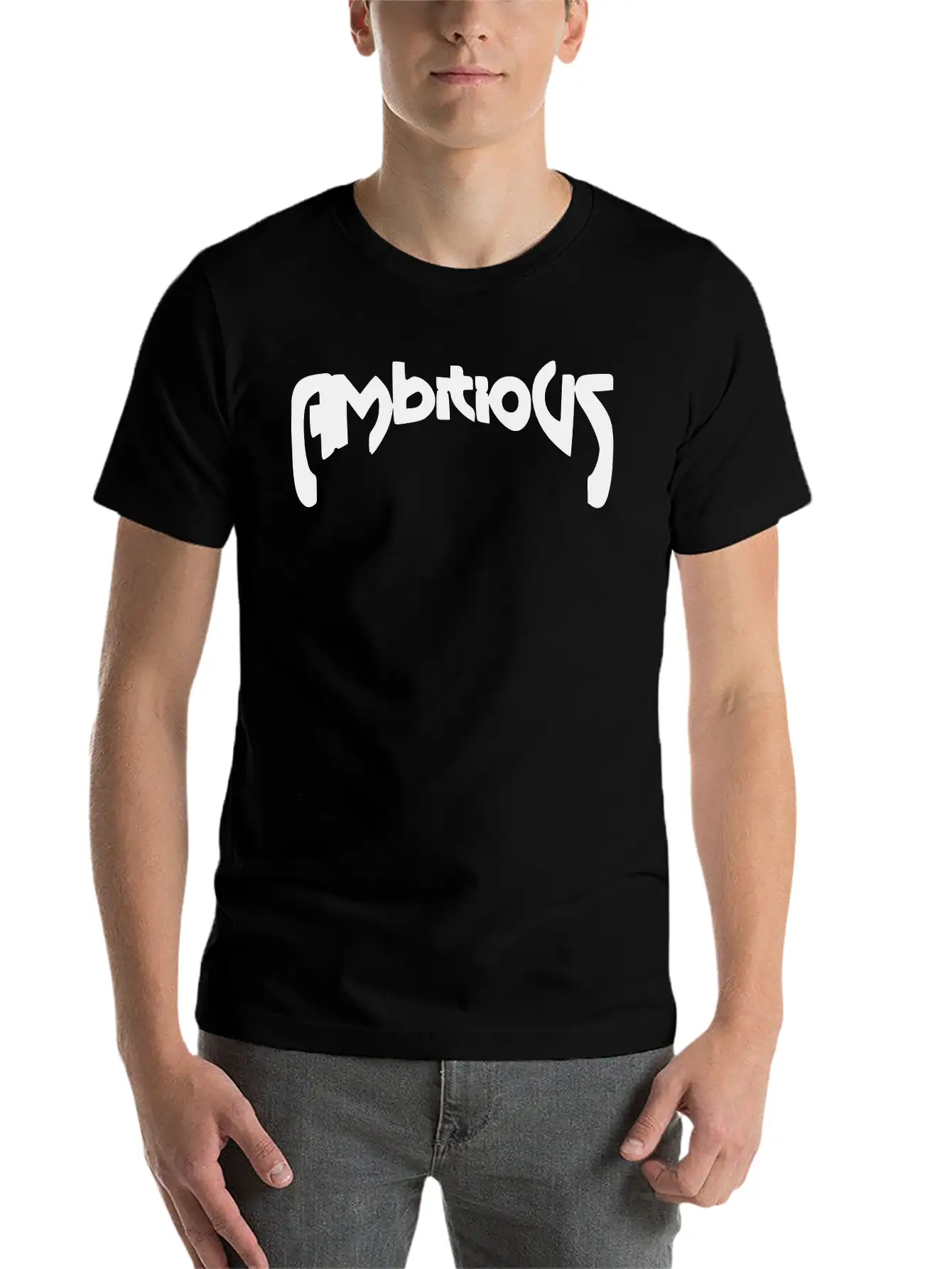 Ambitious Life Essential Unisex Summer Tee – Soft Cotton Casual Fit
