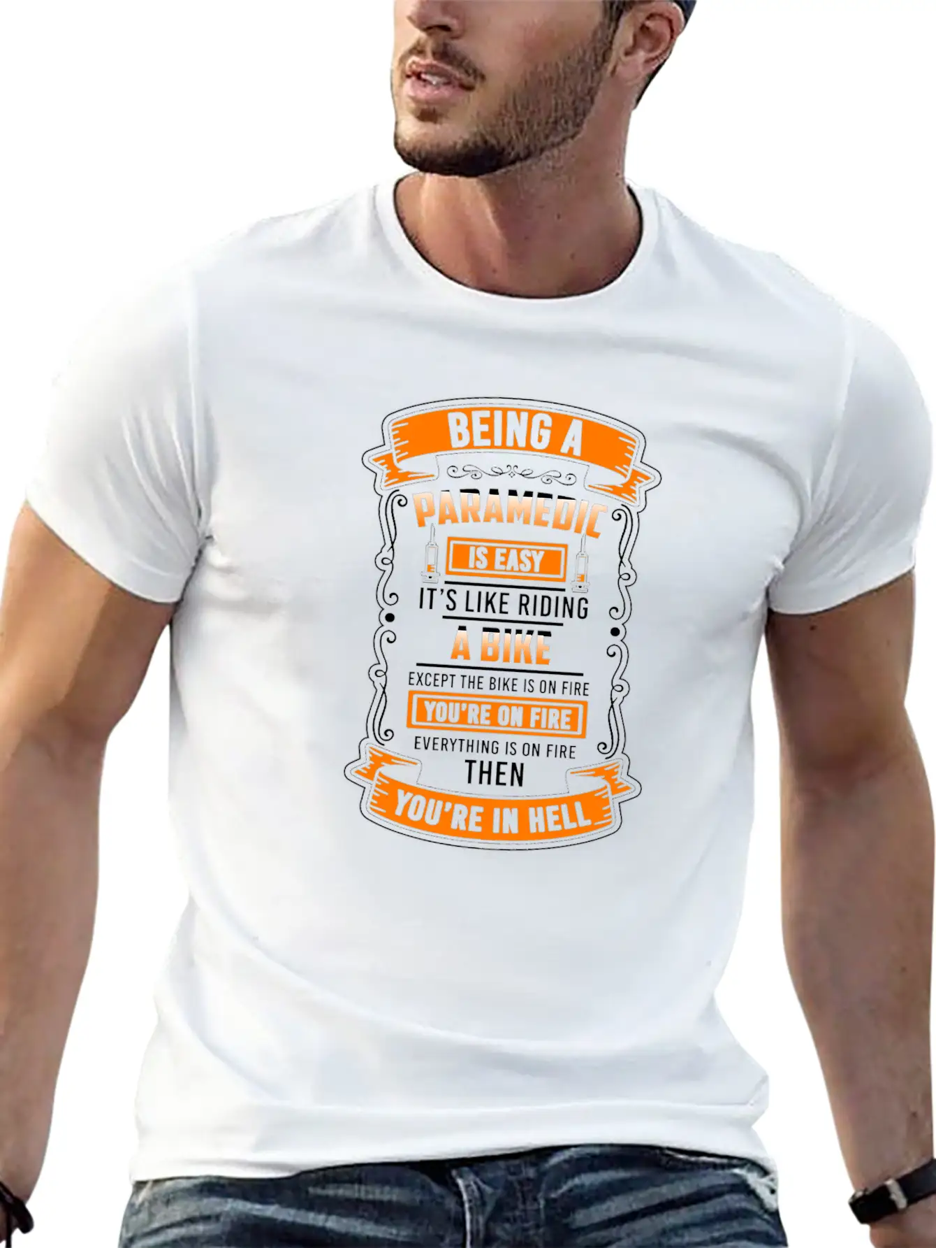 Ambulances Medicine Comfortable Minimalist Graphic Tee – Summer Style Essential