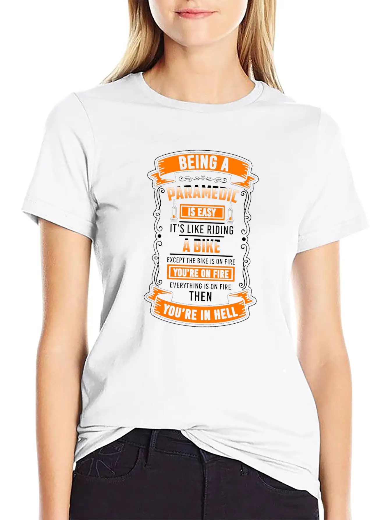 Ambulances Medicine Comfortable Minimalist Graphic Tee – Summer Style Essential