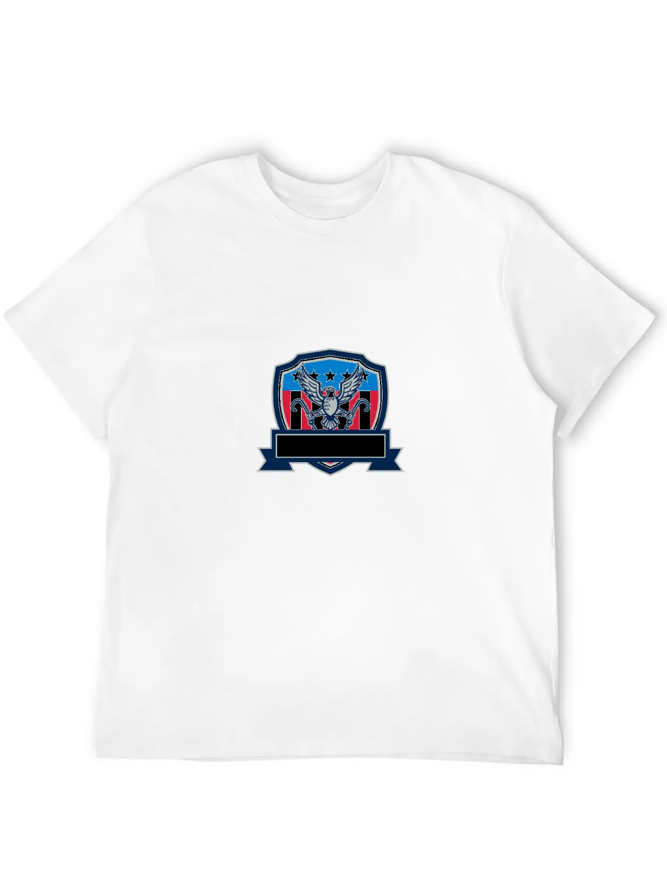 American Eagle Clutching Towing J Hook Shield Retr Basic Graphic T-Shirt – Daily Comfort In Soft Cotton