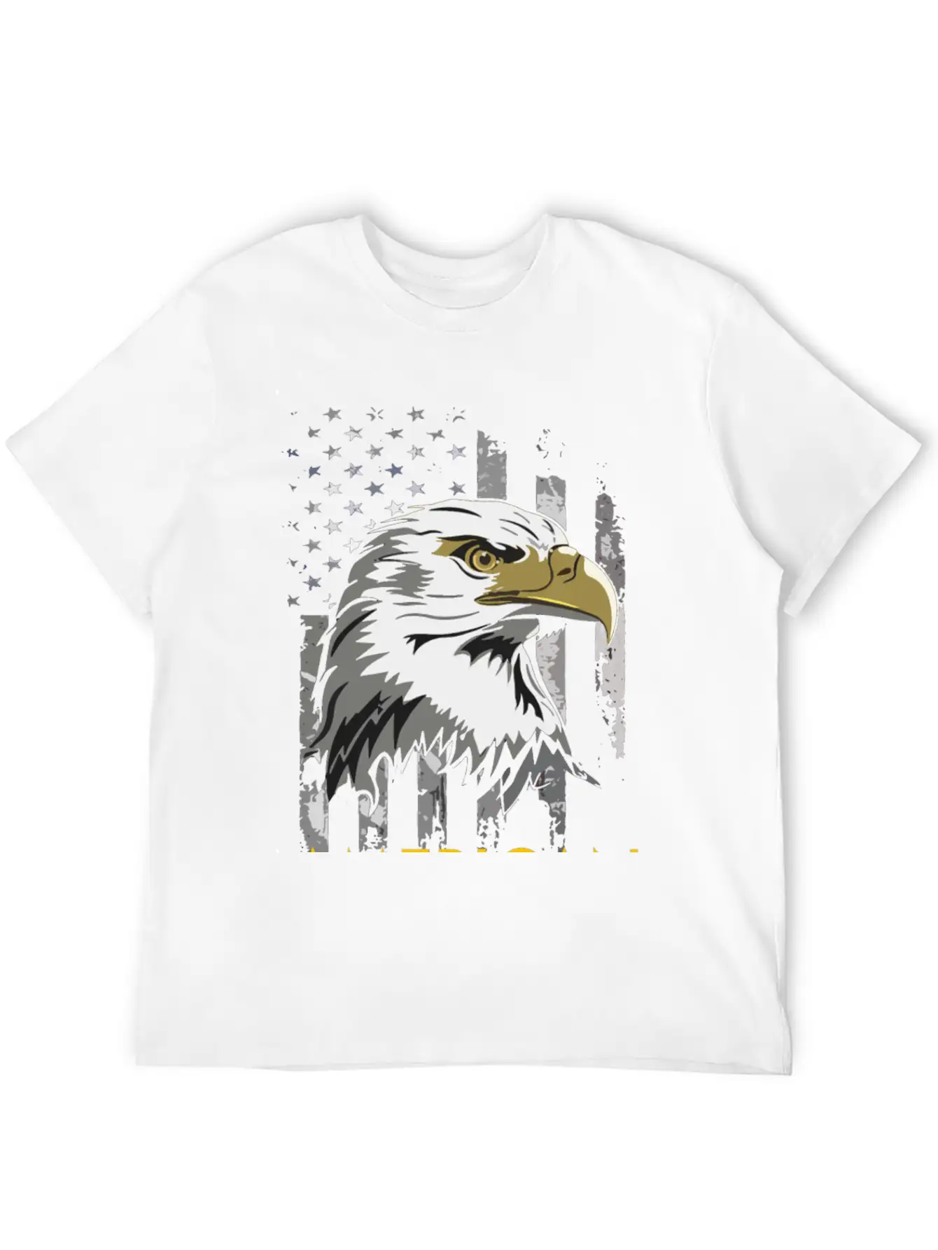 American Flag Comfortable Minimalist Graphic Tee – Summer Style Essential