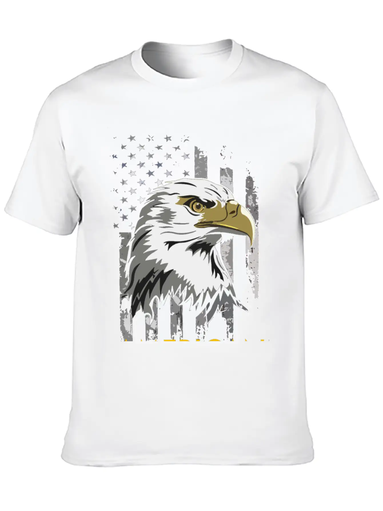 American Flag Comfortable Minimalist Graphic Tee – Summer Style Essential