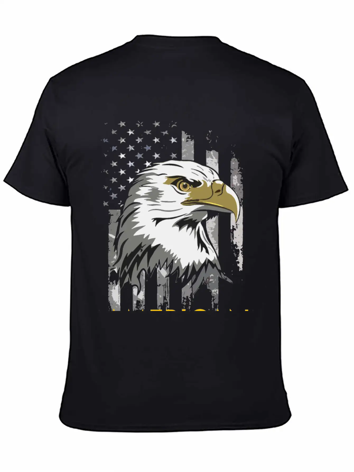 American Flag Comfortable Minimalist Graphic Tee – Summer Style Essential
