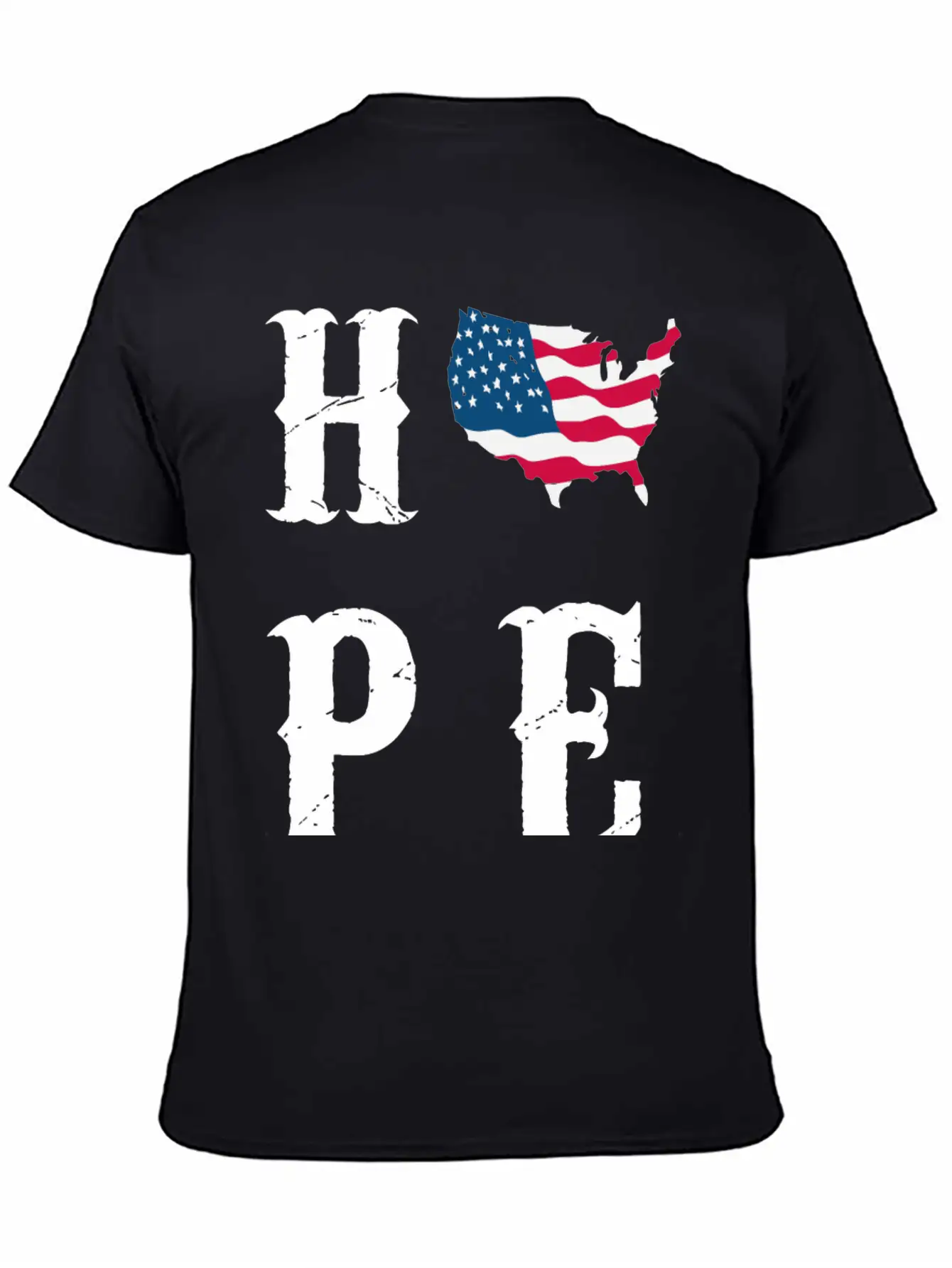 American Flag Country Hope Awareness Stylish Everyday T-Shirt – Unisex Basic Cotton Tee