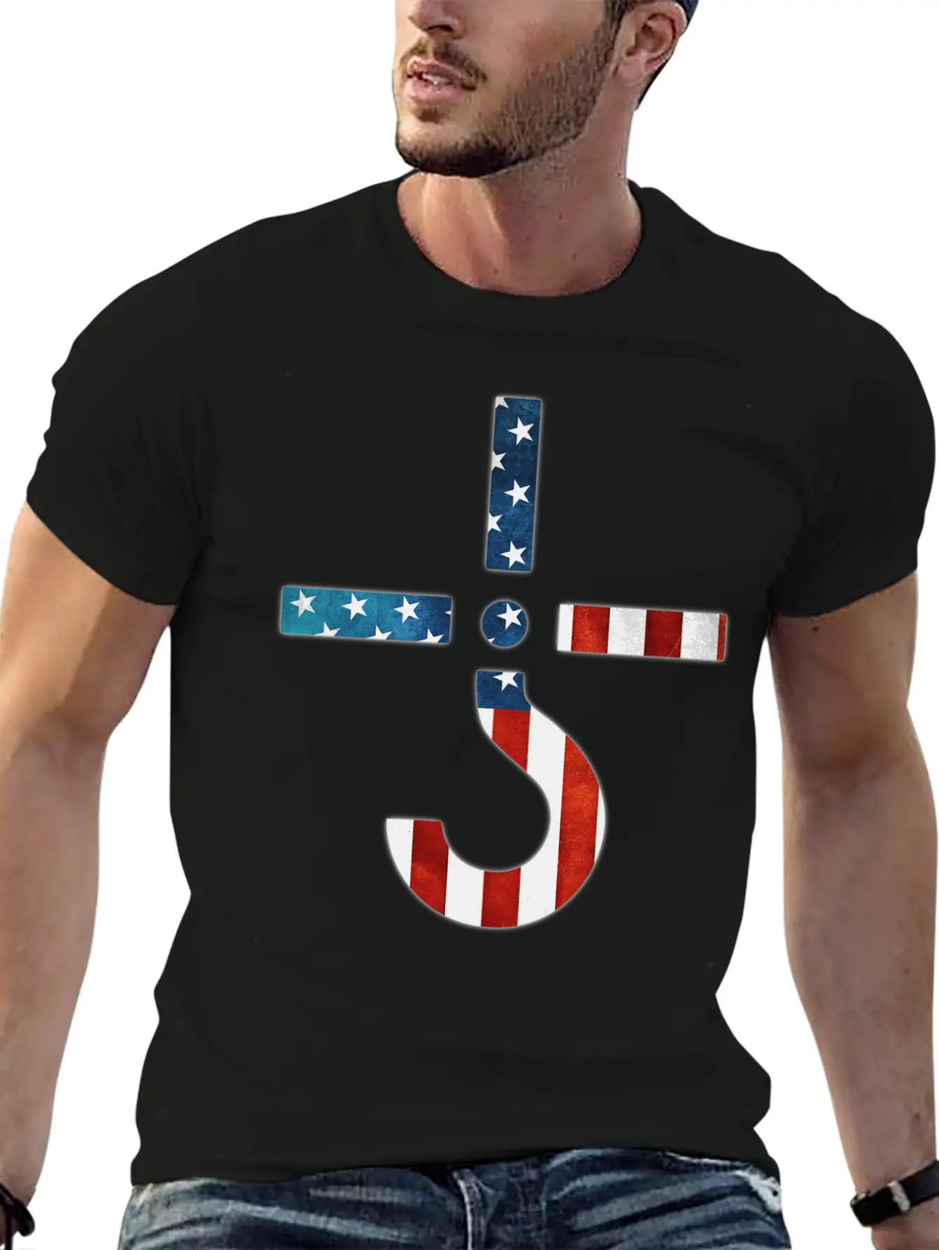 AMERICAN FLAG SHIRT Comfortable Minimalist Graphic Tee – Summer Style Essential