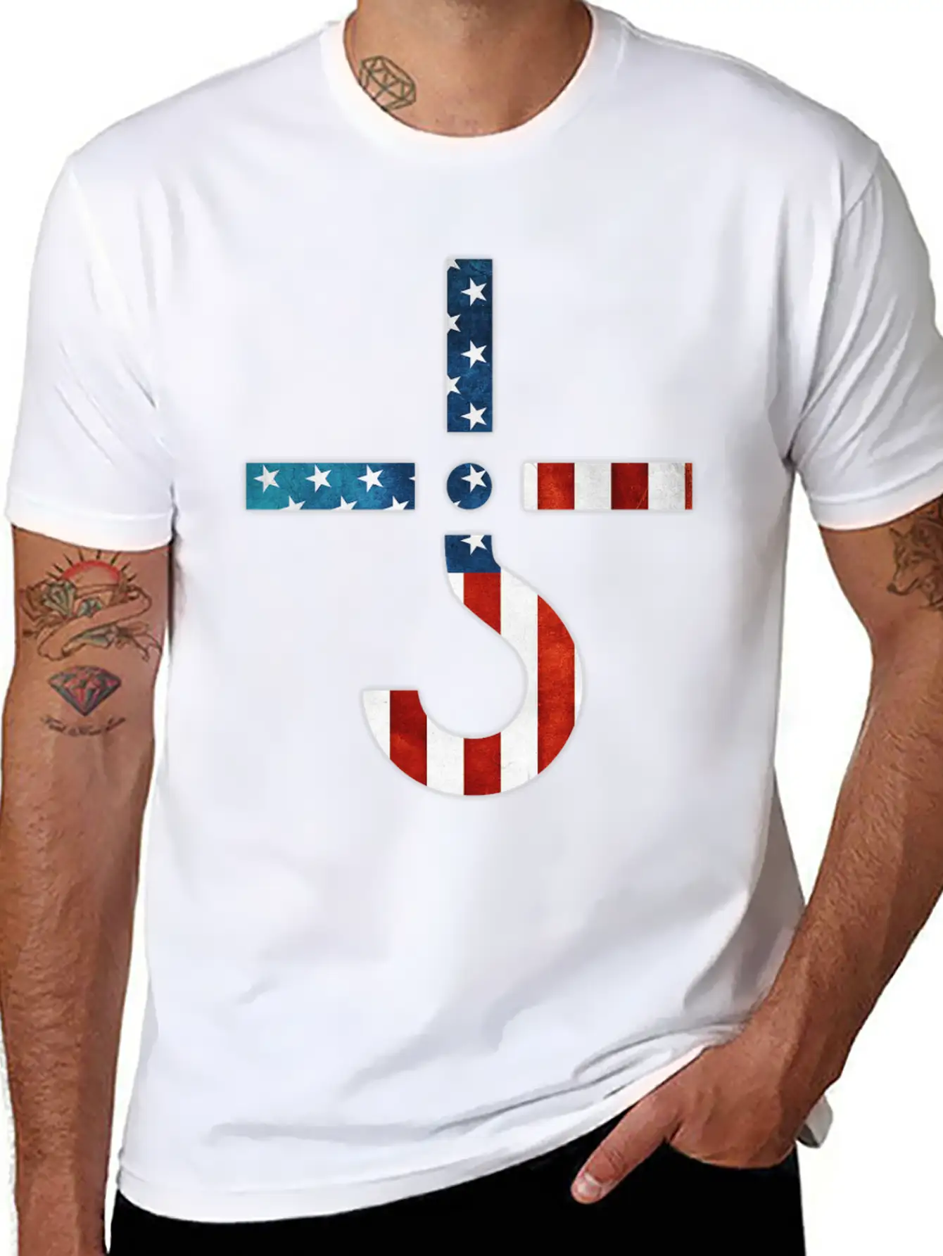 AMERICAN FLAG SHIRT Comfortable Minimalist Graphic Tee – Summer Style Essential