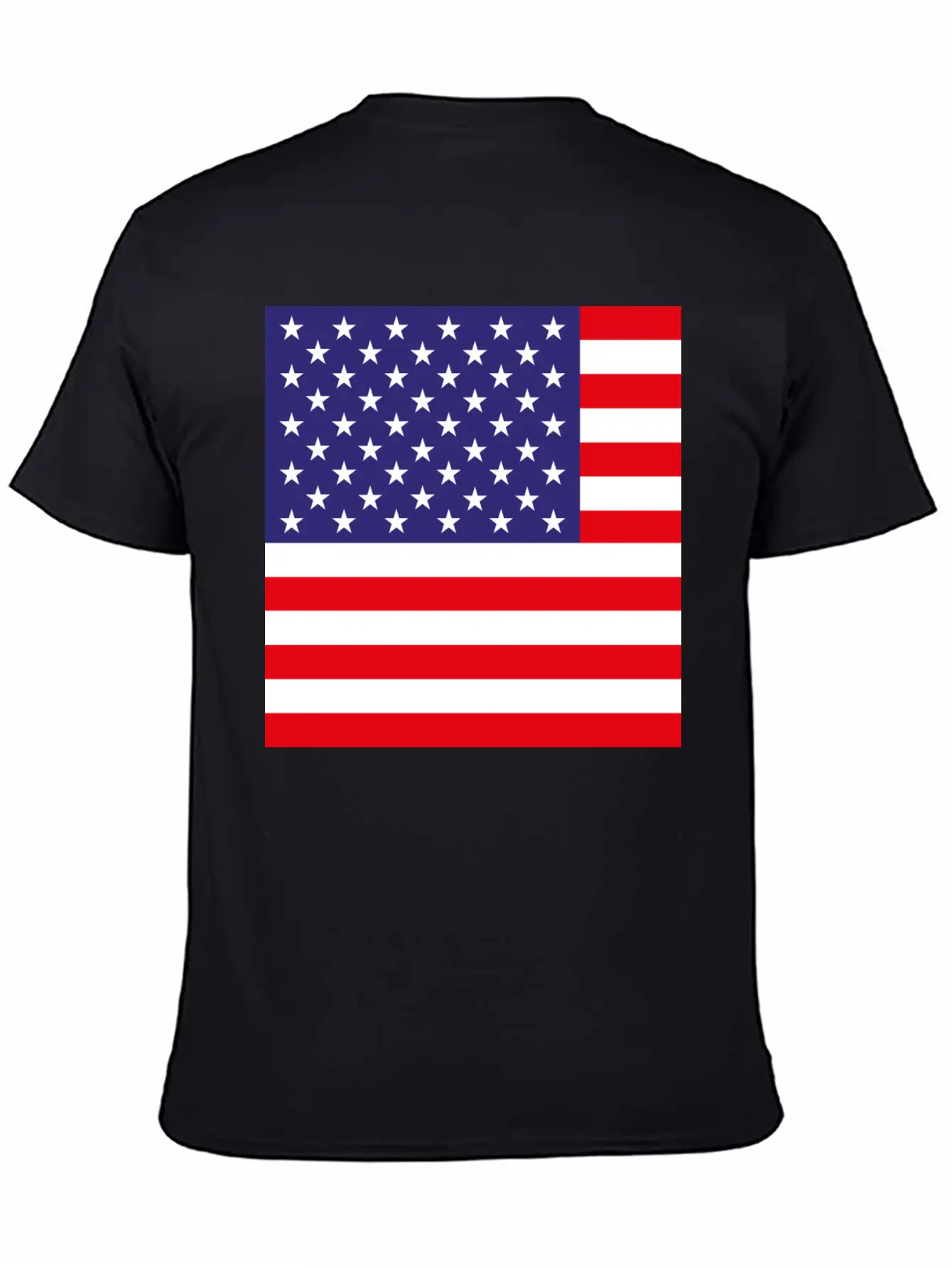 American Flag Stylish Everyday T-Shirt – Unisex Basic Cotton Tee