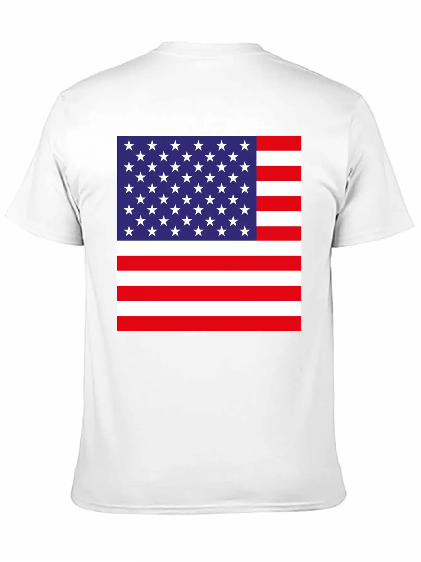 American Flag Stylish Everyday T-Shirt – Unisex Basic Cotton Tee