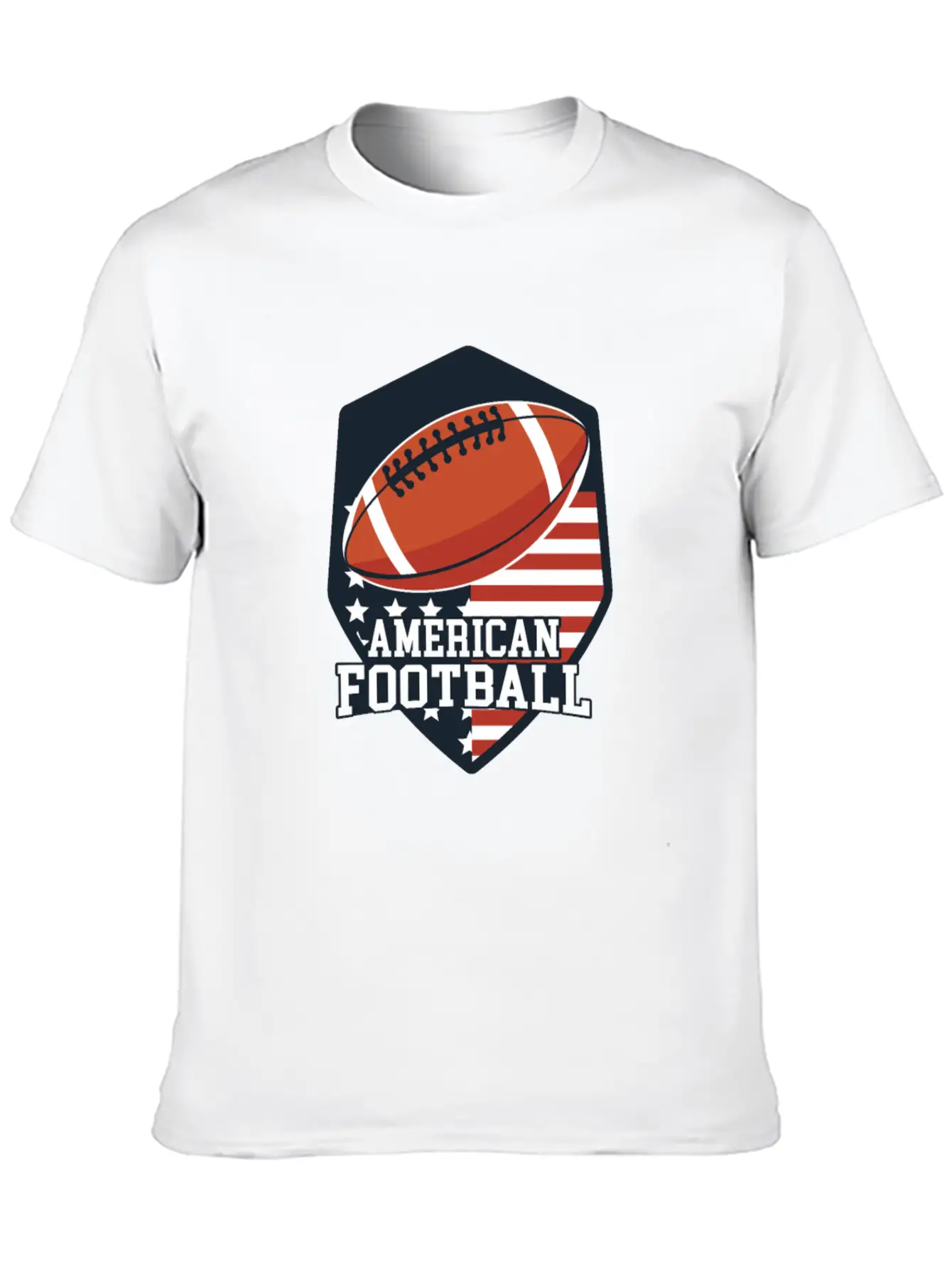 American Football Basic Graphic T-Shirt – Daily Comfort In Soft Cotton