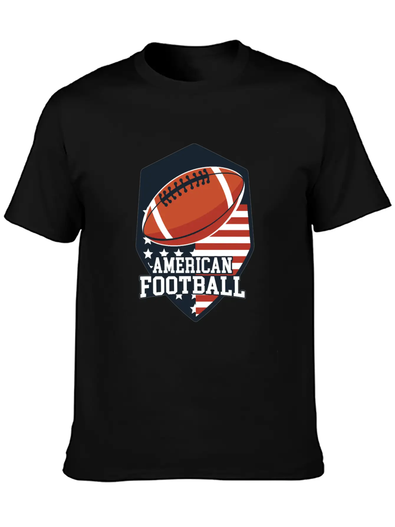 American Football Basic Graphic T-Shirt – Daily Comfort In Soft Cotton