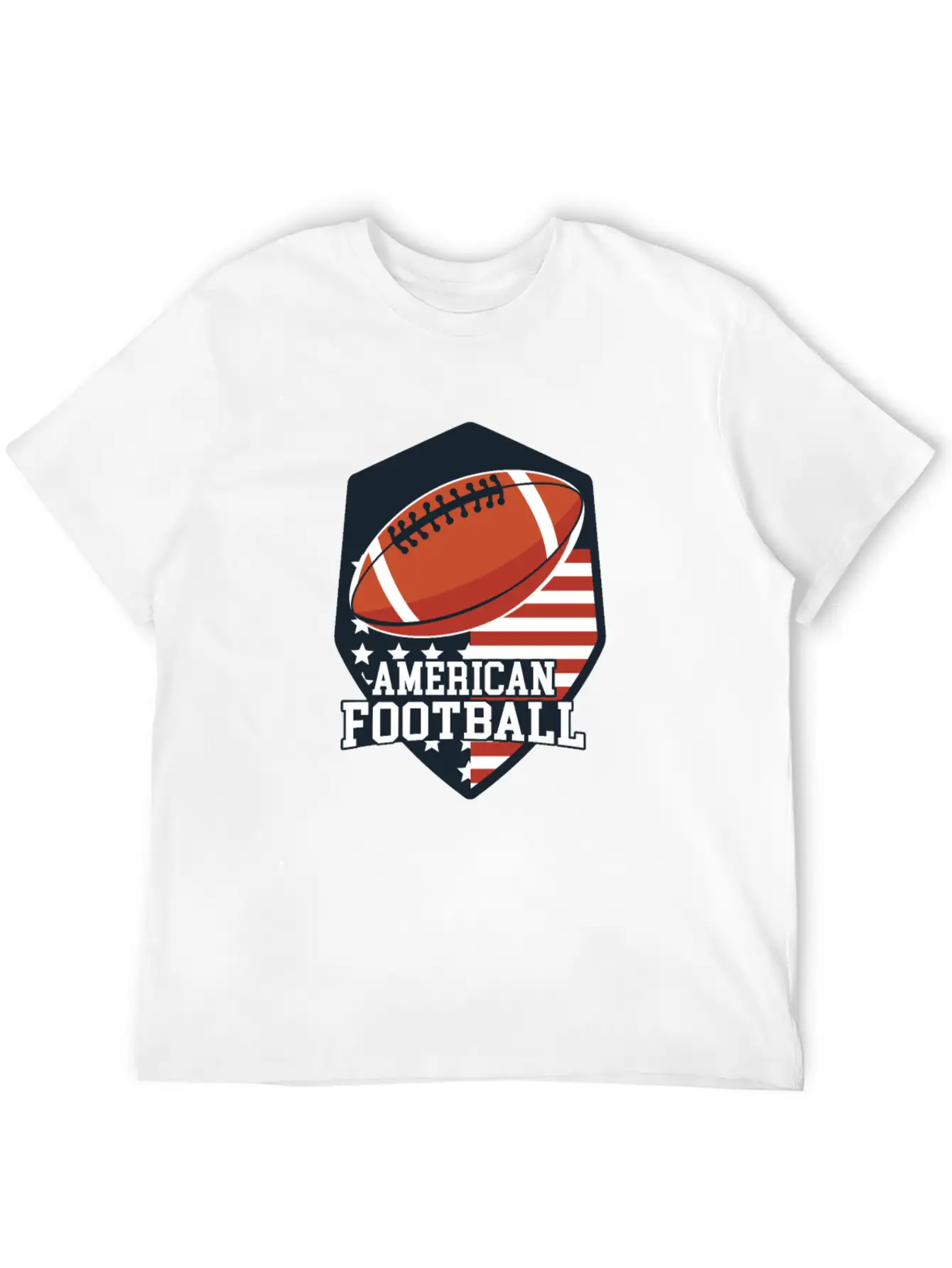 American Football Basic Graphic T-Shirt – Daily Comfort In Soft Cotton