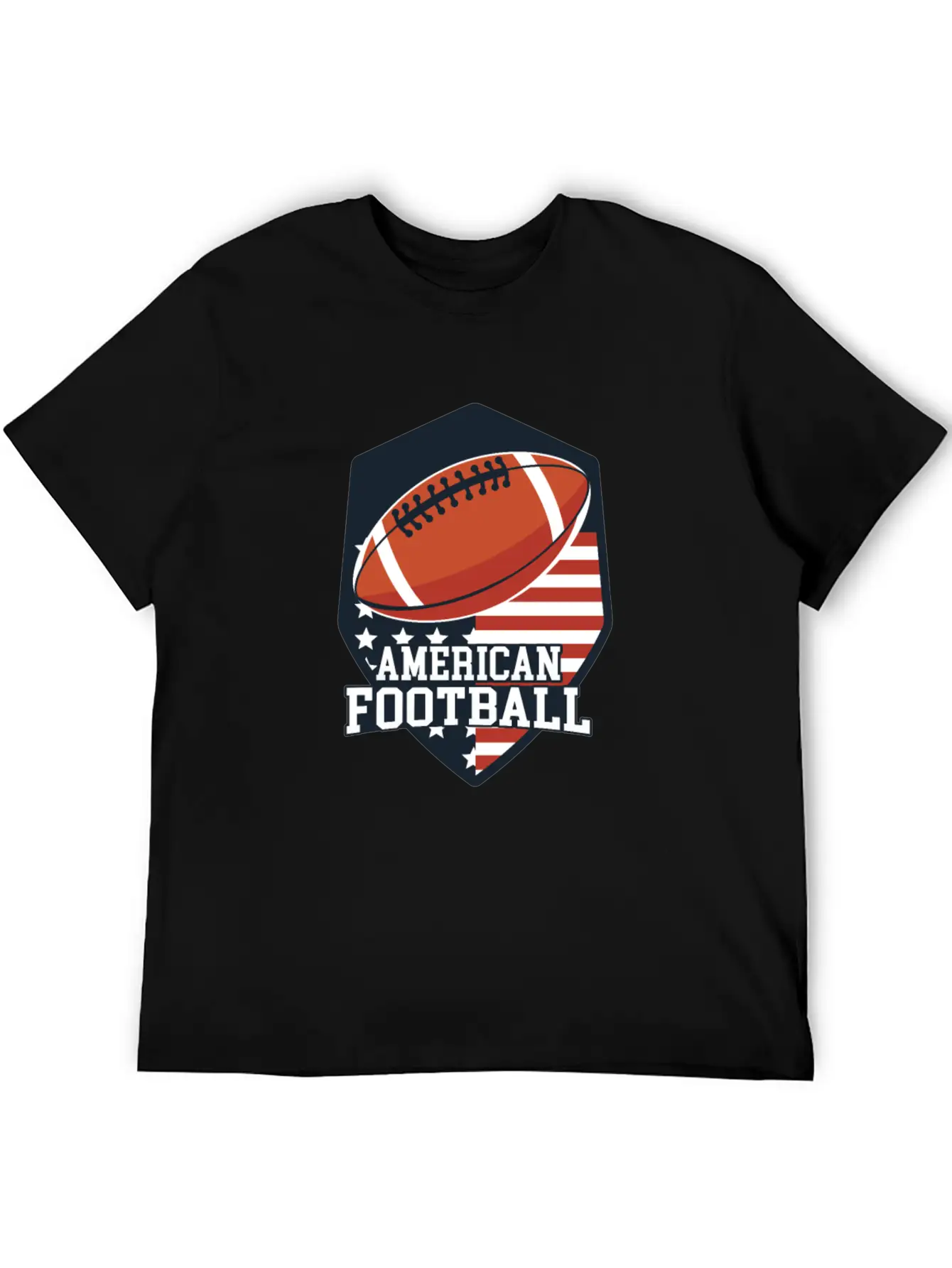 American Football Basic Graphic T-Shirt – Daily Comfort In Soft Cotton