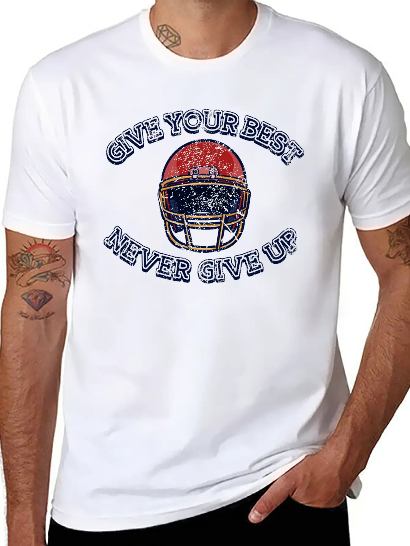 American Football League Champion Player Saying Unisex Short Sleeve Soft Cotton T-Shirt – Casual Everyday Wear