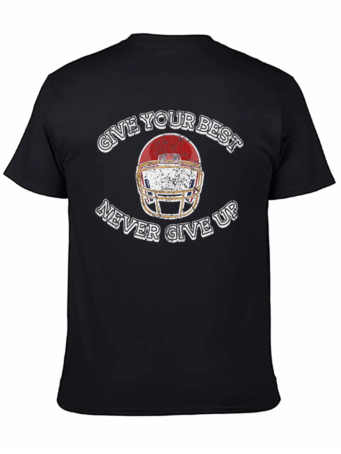 American Football League Champion Player Saying Unisex Short Sleeve Soft Cotton T-Shirt – Casual Everyday Wear