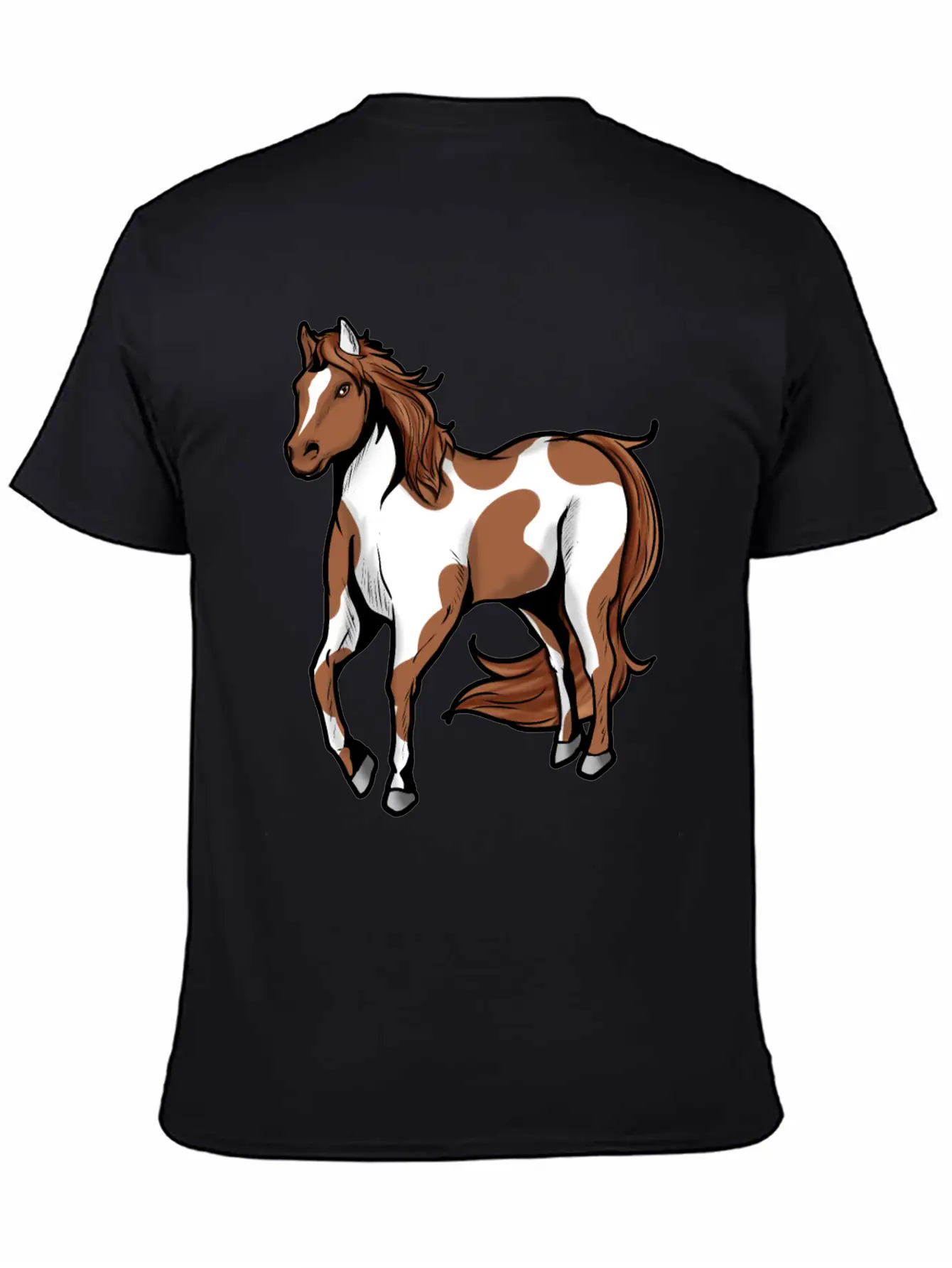 American Paint Horse Horses Riding Present Comfortable Minimalist Graphic Tee – Summer Style Essential