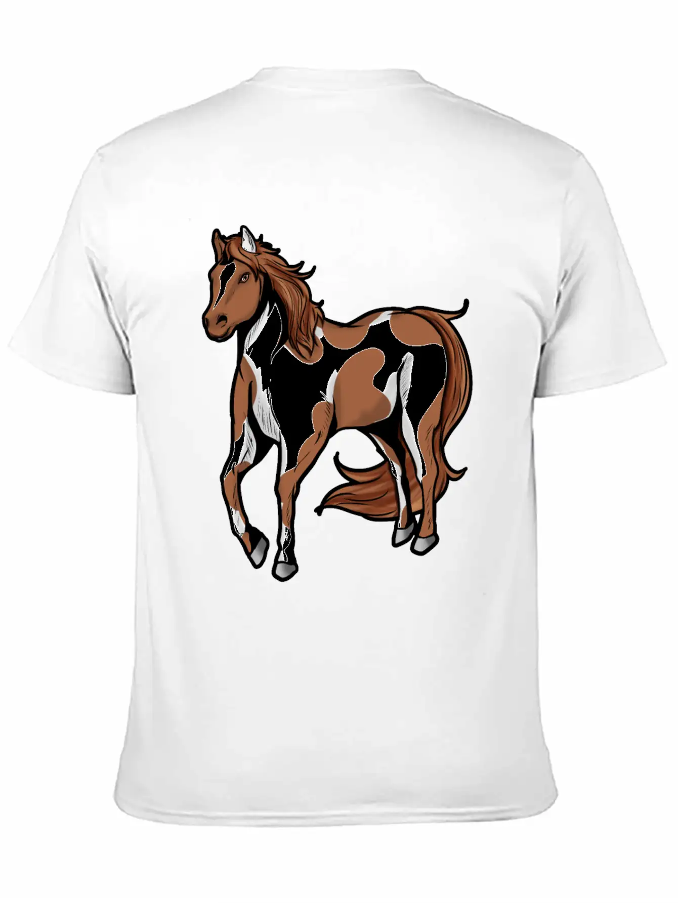American Paint Horse Horses Riding Present Comfortable Minimalist Graphic Tee – Summer Style Essential