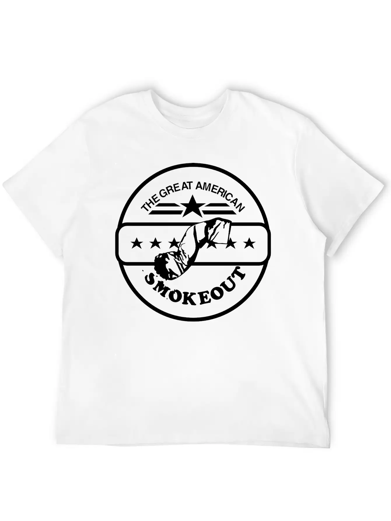 American Smokeout 2 Stylish Everyday T-Shirt – Unisex Basic Cotton Tee