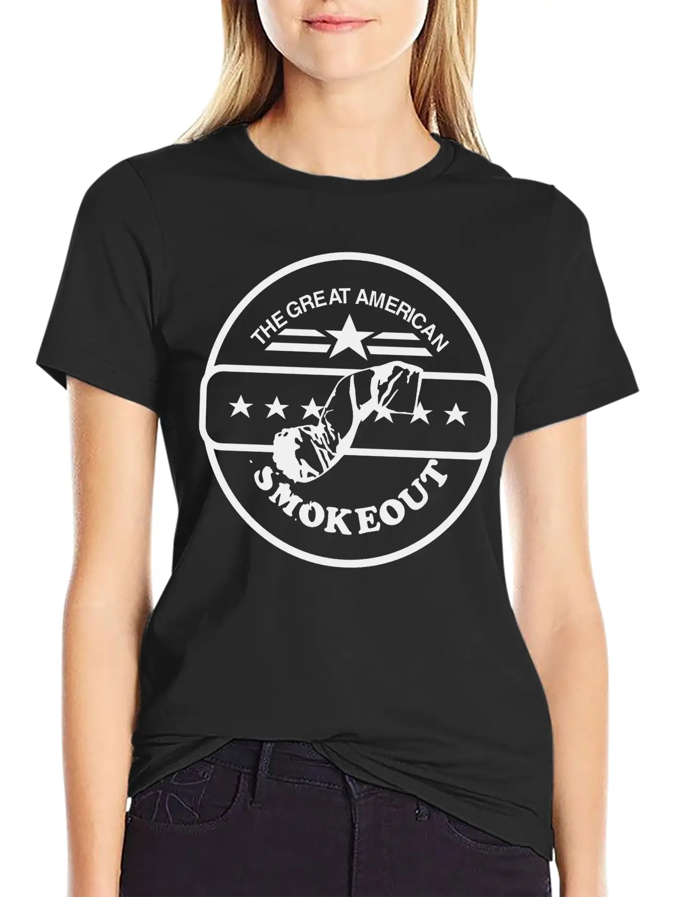 American Smokeout 2 Stylish Everyday T-Shirt – Unisex Basic Cotton Tee