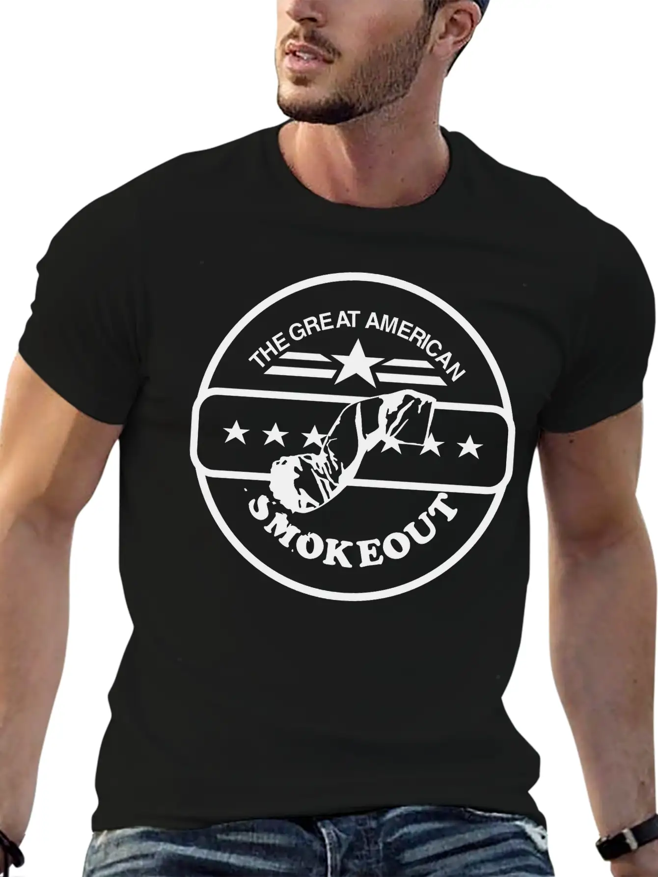 American Smokeout 2 Stylish Everyday T-Shirt – Unisex Basic Cotton Tee