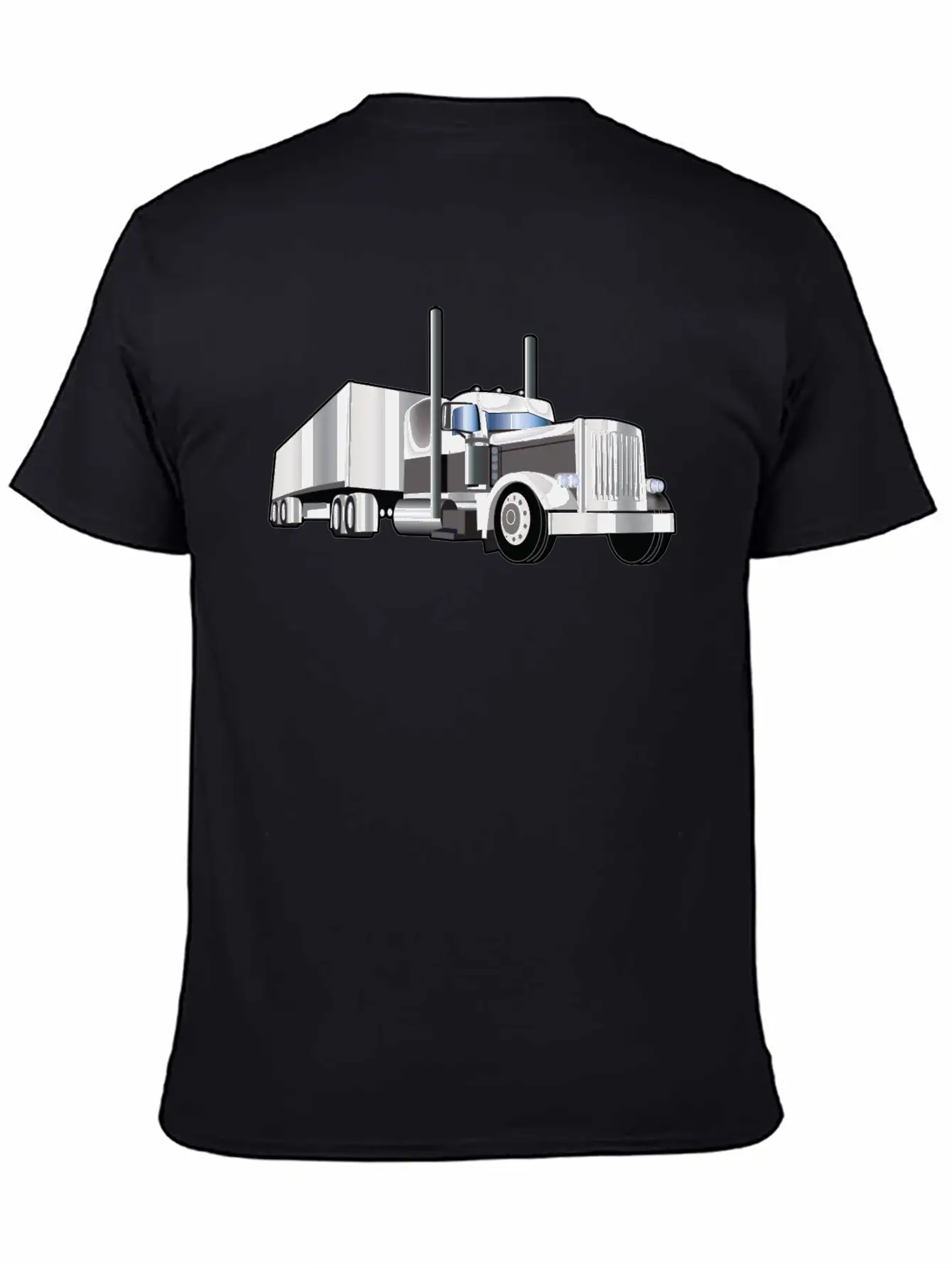 American Trucking, Truckers,Diesel Truck T-shirt Basic Graphic T-Shirt – Daily Comfort In Soft Cotton