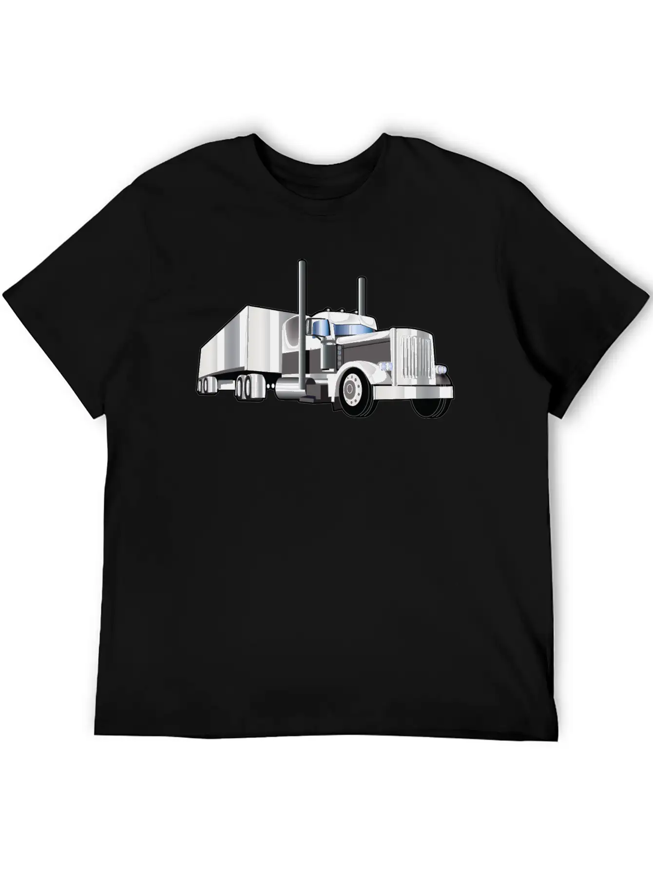 American Trucking, Truckers,Diesel Truck T-shirt Basic Graphic T-Shirt – Daily Comfort In Soft Cotton