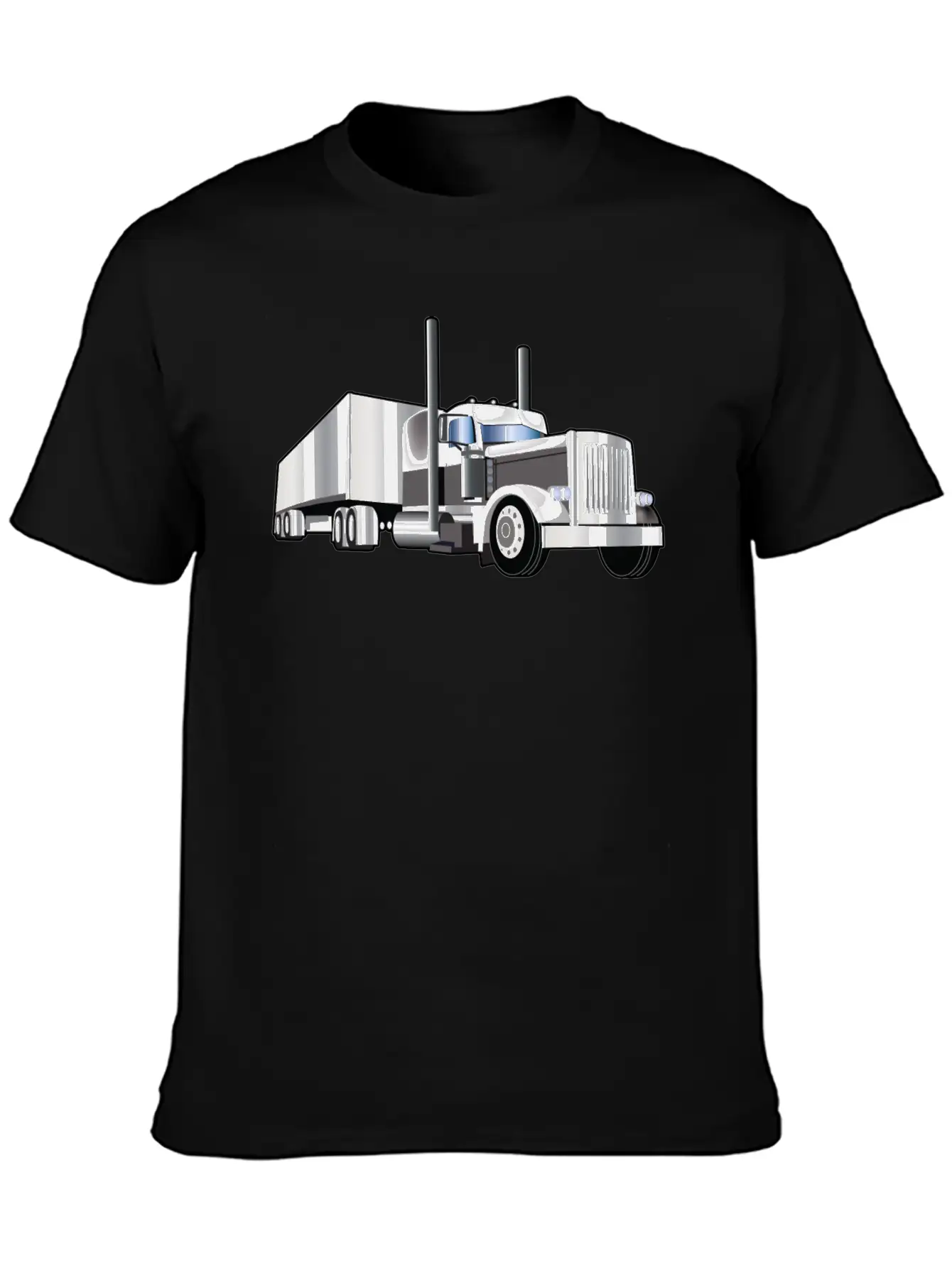 American Trucking, Truckers,Diesel Truck T-shirt Basic Graphic T-Shirt – Daily Comfort In Soft Cotton