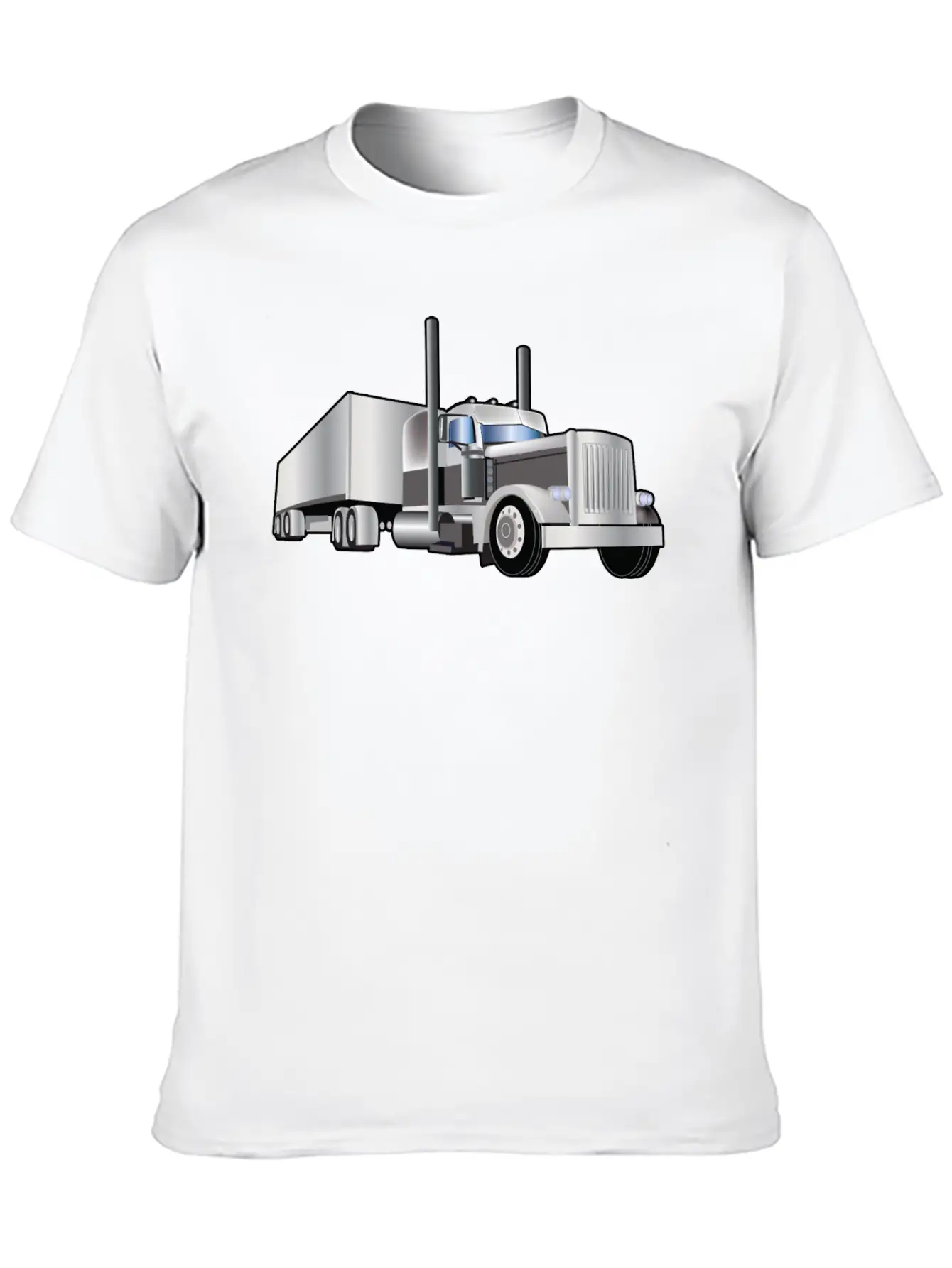 American Trucking, Truckers,Diesel Truck T-shirt Basic Graphic T-Shirt – Daily Comfort In Soft Cotton