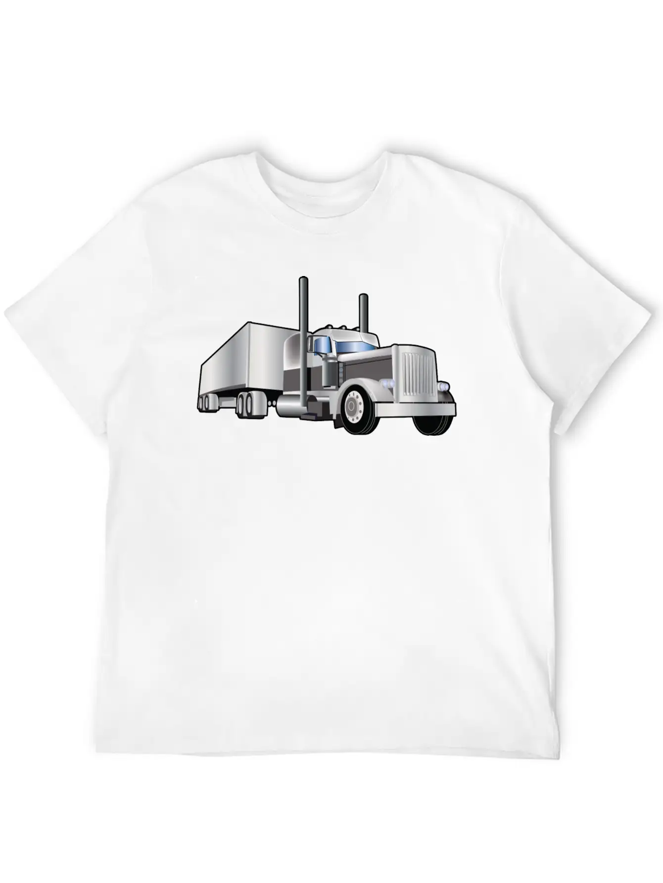 American Trucking, Truckers,Diesel Truck T-shirt Basic Graphic T-Shirt – Daily Comfort In Soft Cotton