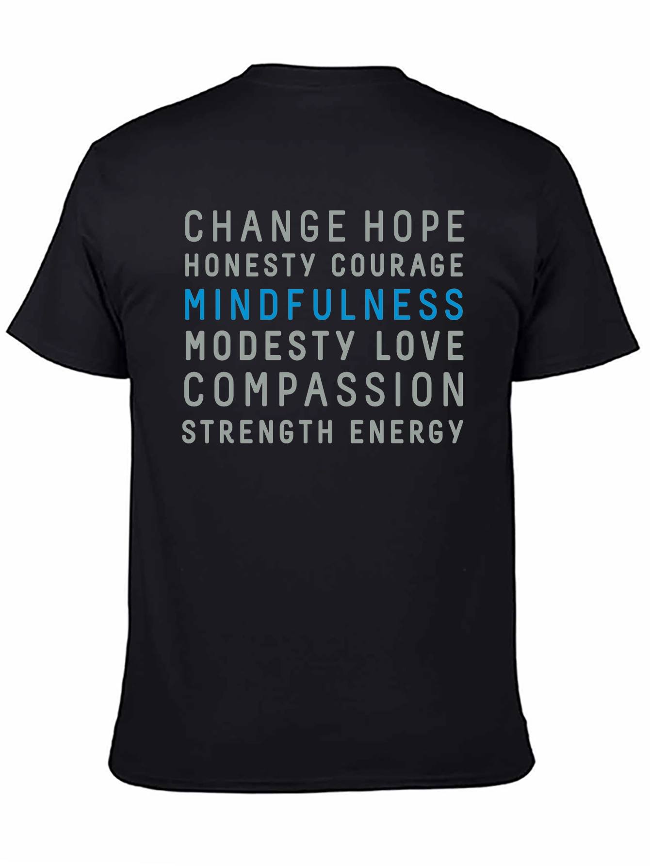 Mindfulness Graphic Tee - Inspiring Positivity