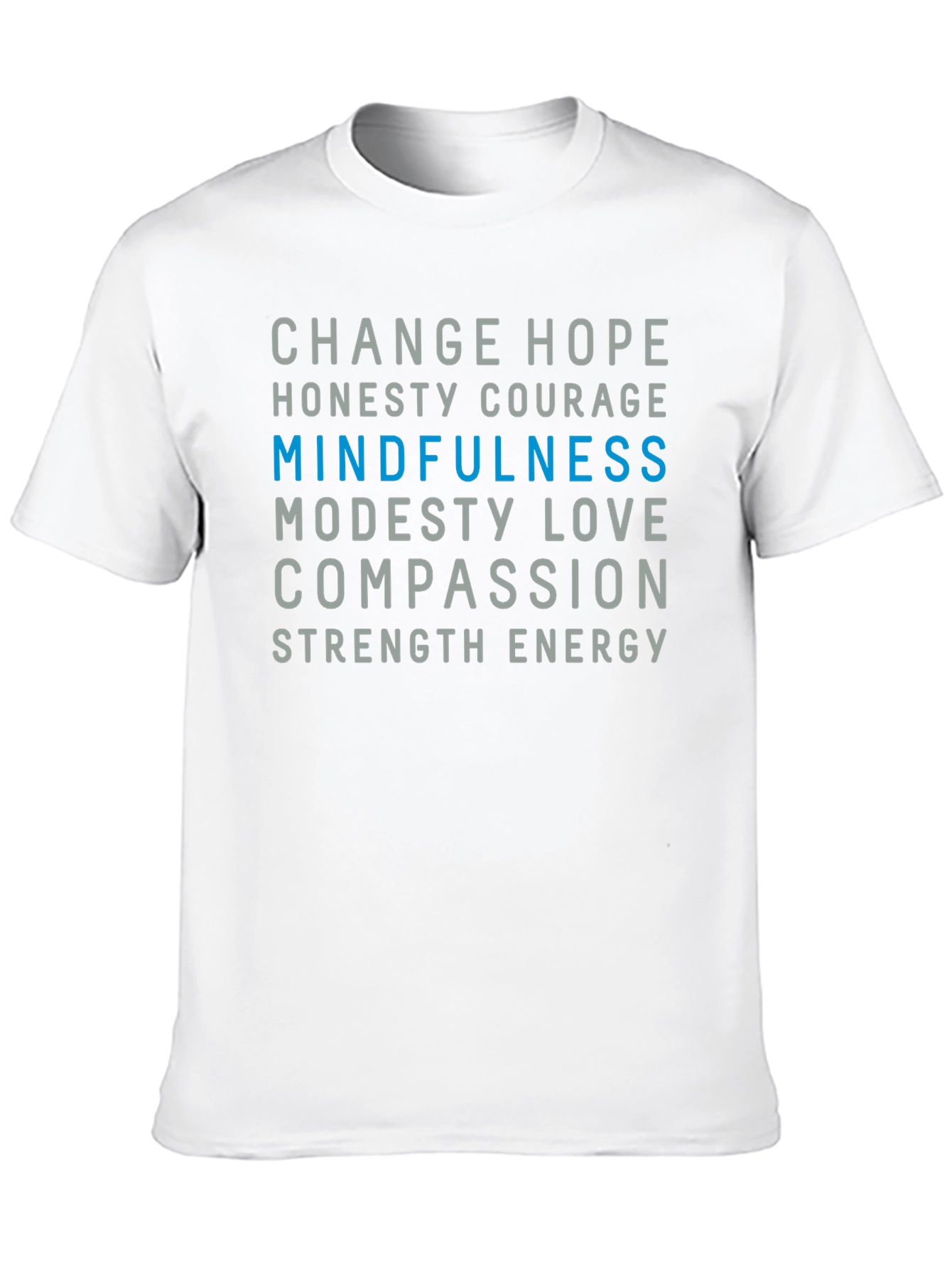 Mindfulness Graphic Tee - Inspiring Positivity