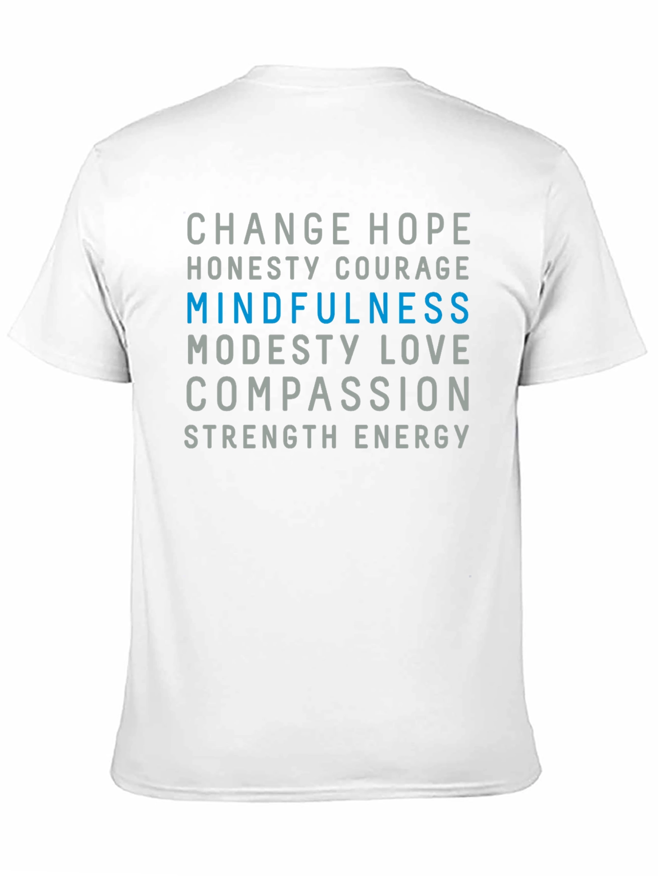 Mindfulness Graphic Tee - Inspiring Positivity