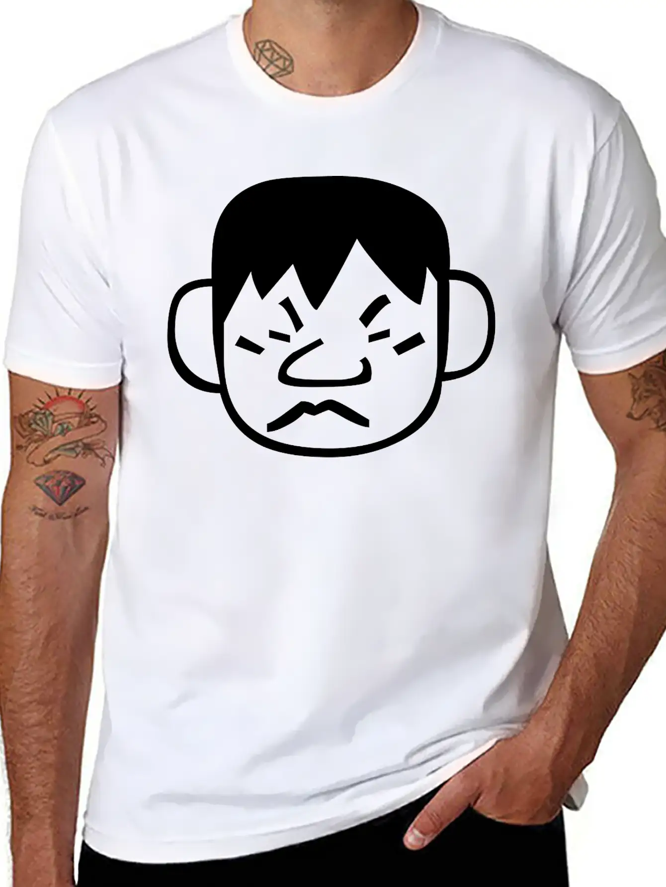 An Angry Child Unisex Short Sleeve Soft Cotton T-Shirt – Casual Everyday Wear