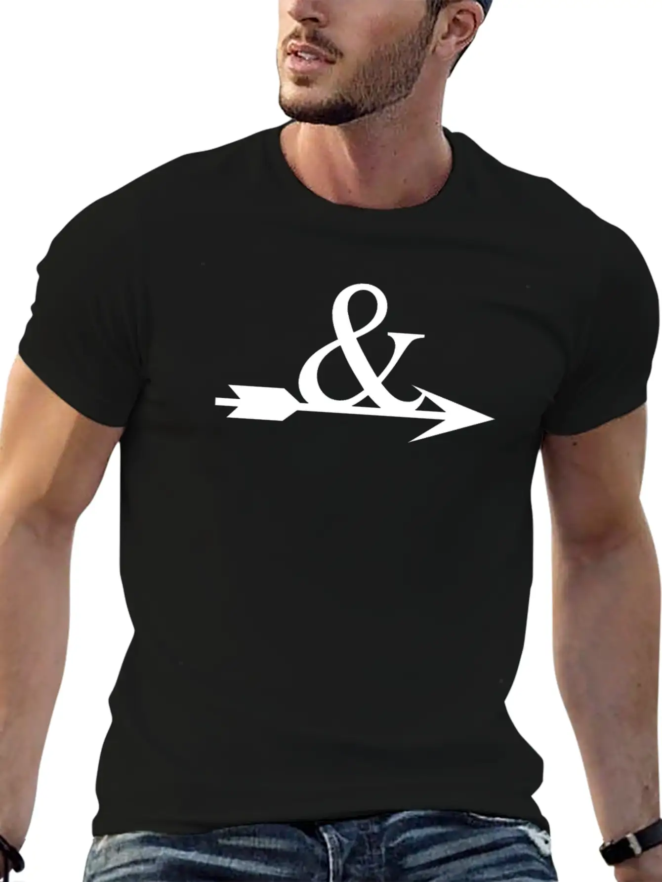 & And Arrow Wedding Unisex Casual T-Shirt – Clean Design For Daily Comfort