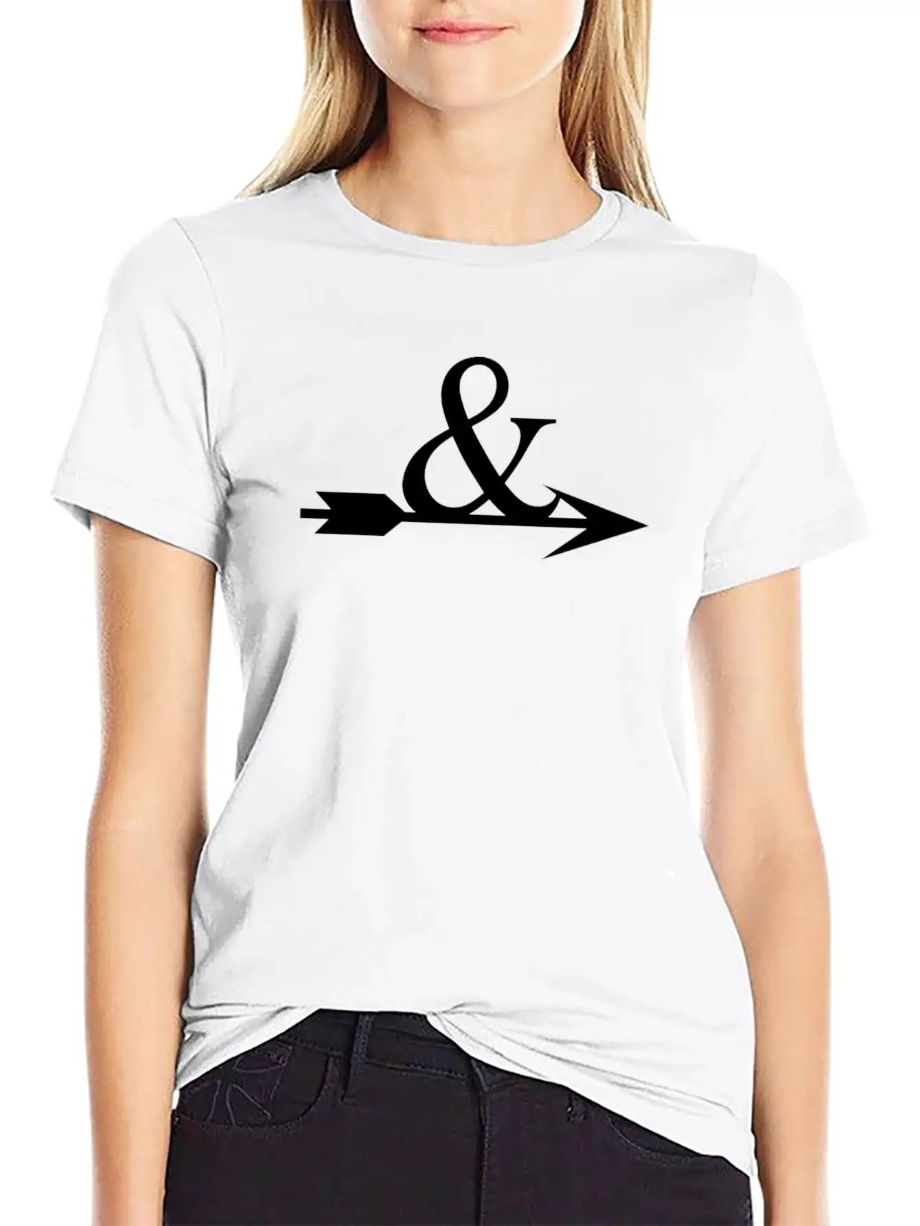 & And Arrow Wedding Unisex Casual T-Shirt – Clean Design For Daily Comfort