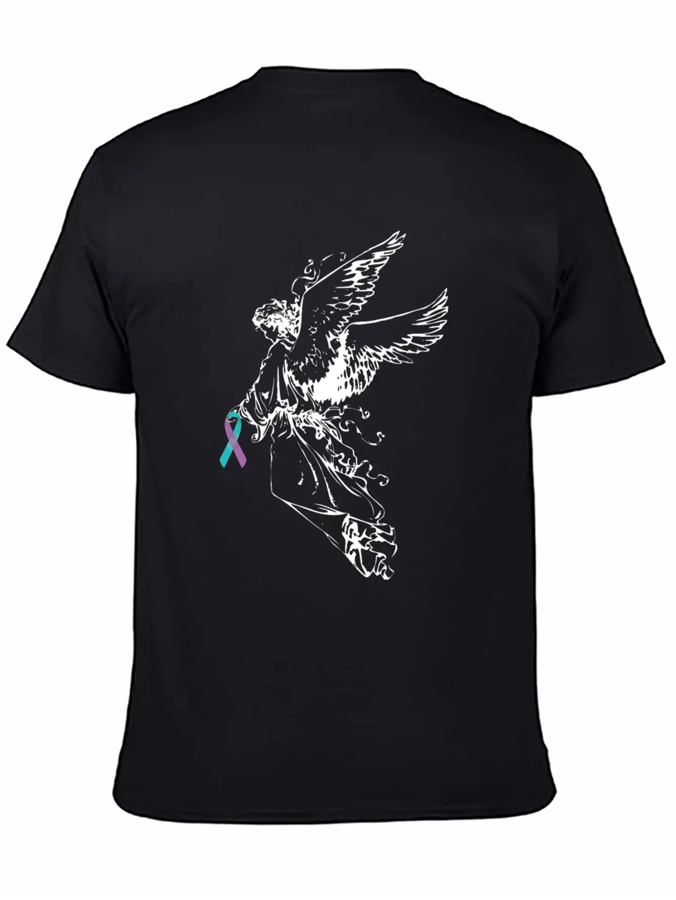 Angel Suicide Awareness Suicide Prevention Stylish Everyday T-Shirt – Unisex Basic Cotton Tee