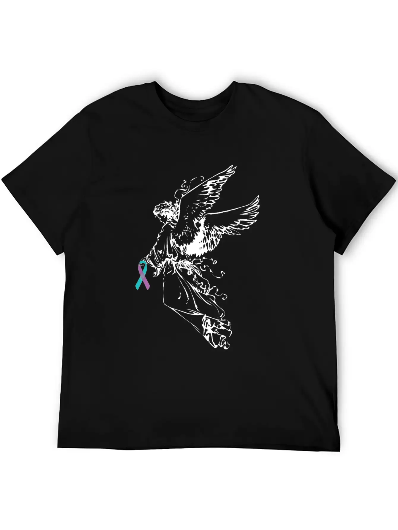 Angel Suicide Awareness Suicide Prevention Stylish Everyday T-Shirt – Unisex Basic Cotton Tee