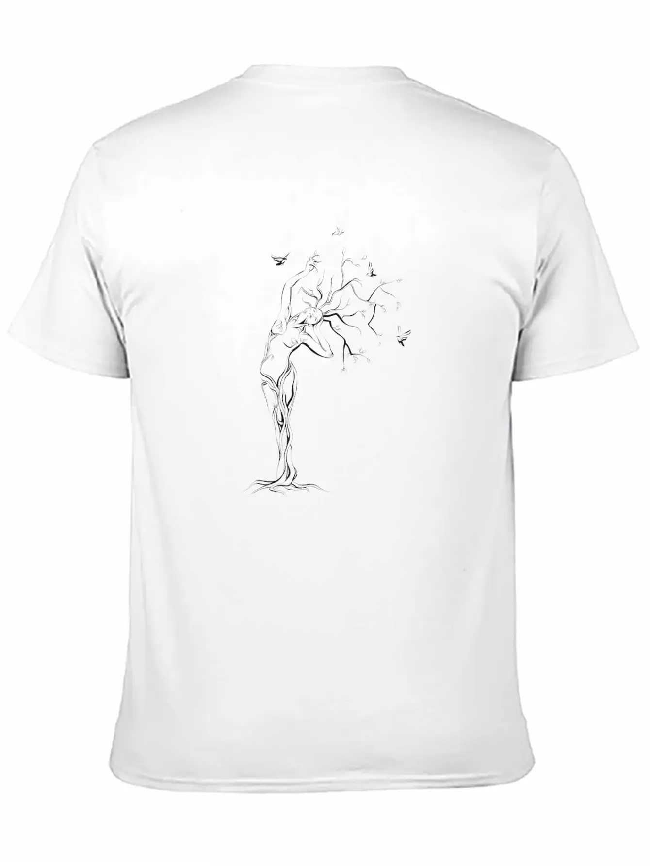 Angel Woman Roots Unisex Short Sleeve Soft Cotton T-Shirt – Casual Everyday Wear