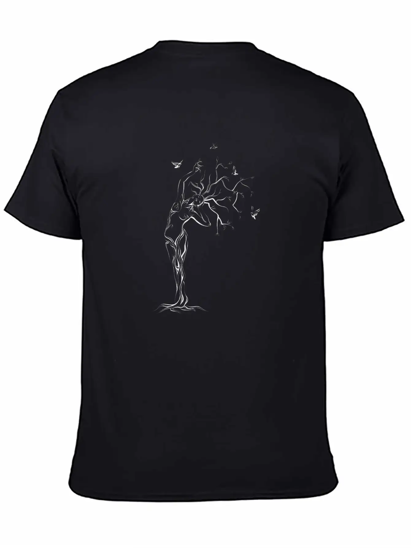 Angel Woman Roots Unisex Short Sleeve Soft Cotton T-Shirt – Casual Everyday Wear