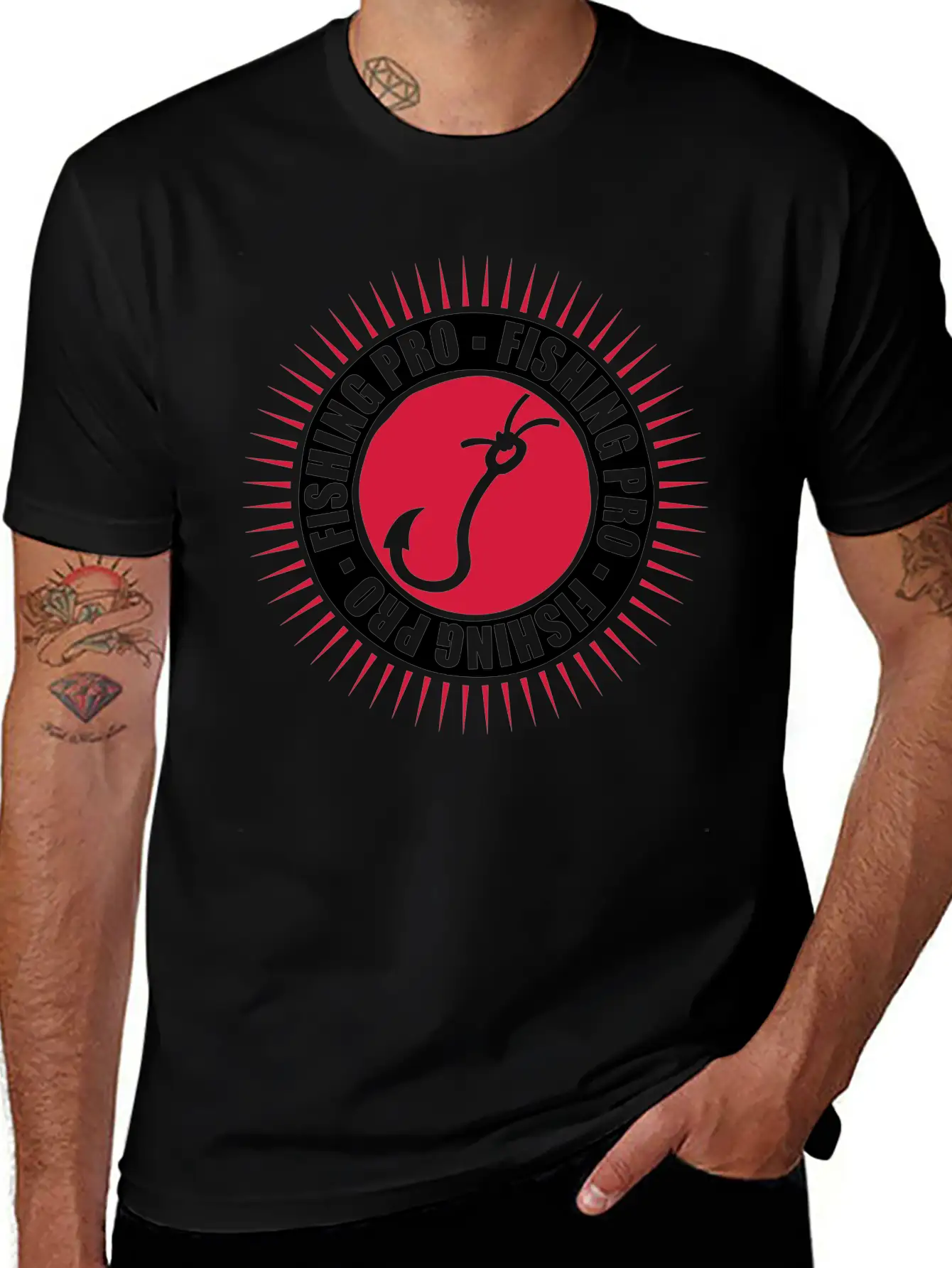 Angler Fishing Pro Stylish Everyday T-Shirt – Unisex Basic Cotton Tee