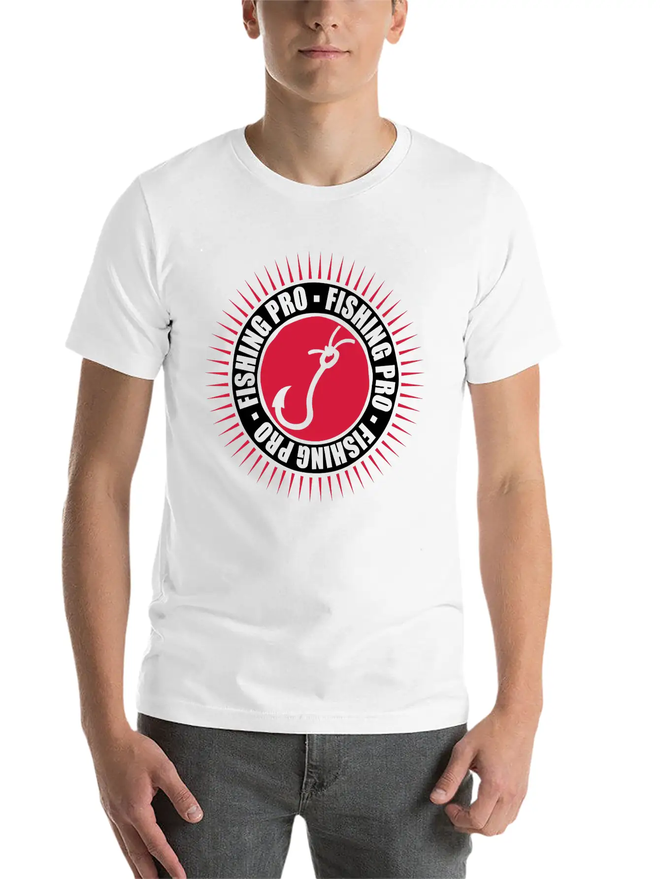 Angler Fishing Pro Stylish Everyday T-Shirt – Unisex Basic Cotton Tee