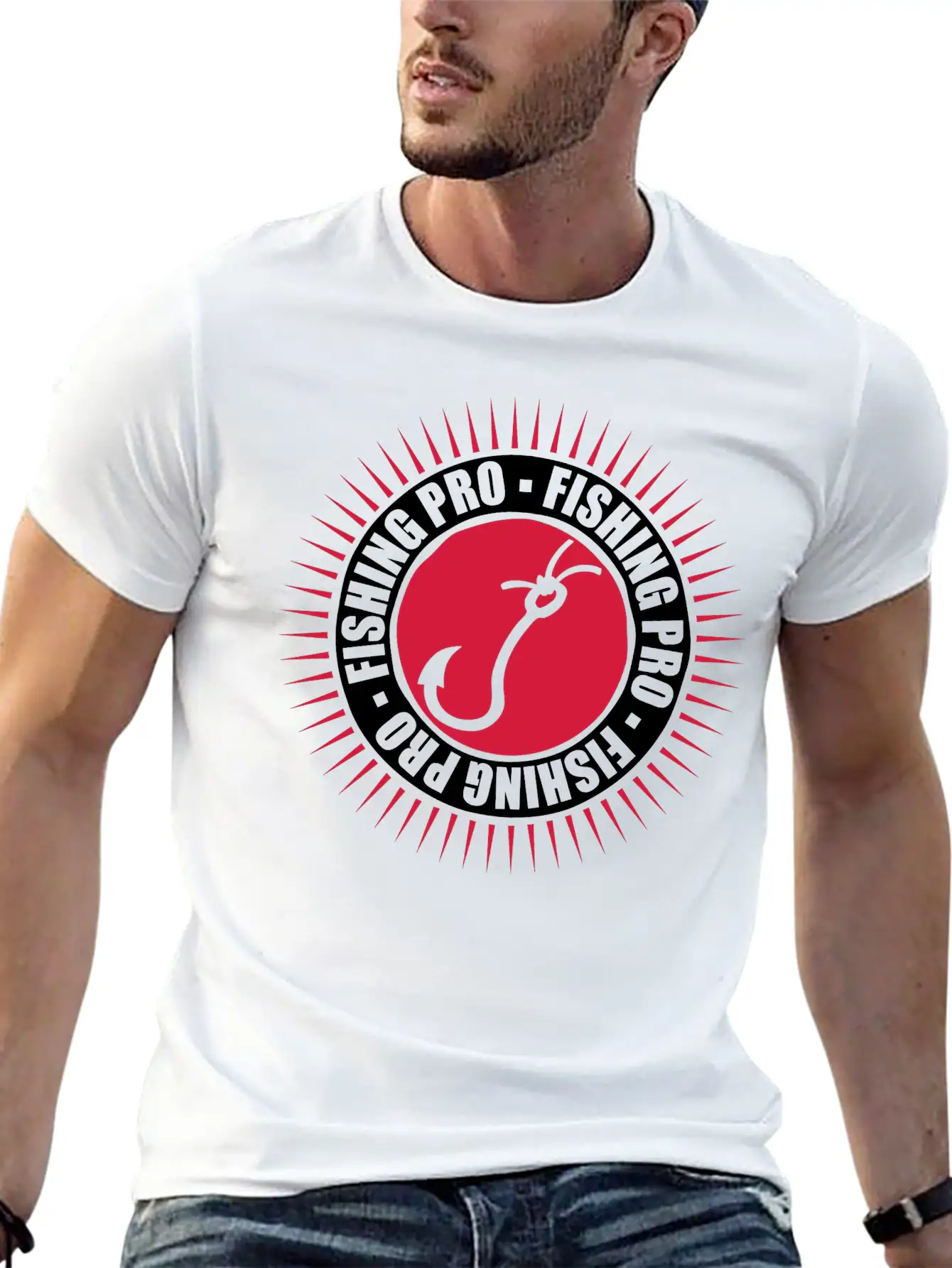 Angler Fishing Pro Stylish Everyday T-Shirt – Unisex Basic Cotton Tee