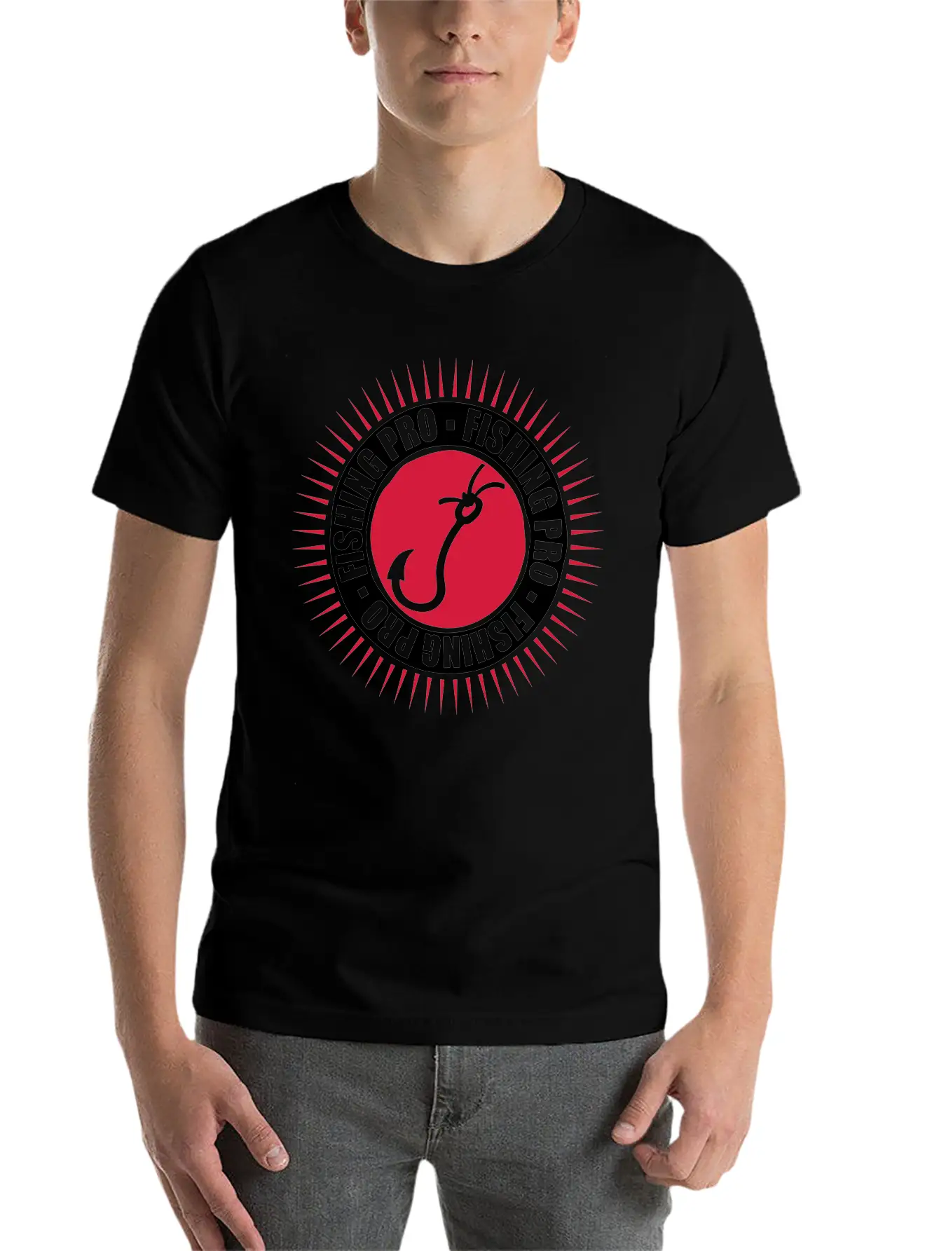 Angler Fishing Pro Stylish Everyday T-Shirt – Unisex Basic Cotton Tee
