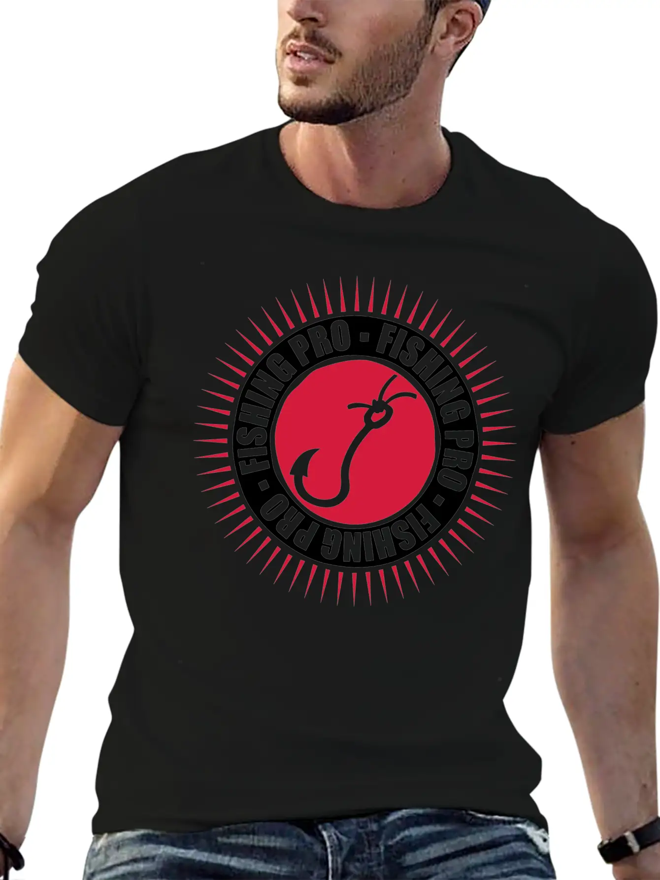 Angler Fishing Pro Stylish Everyday T-Shirt – Unisex Basic Cotton Tee