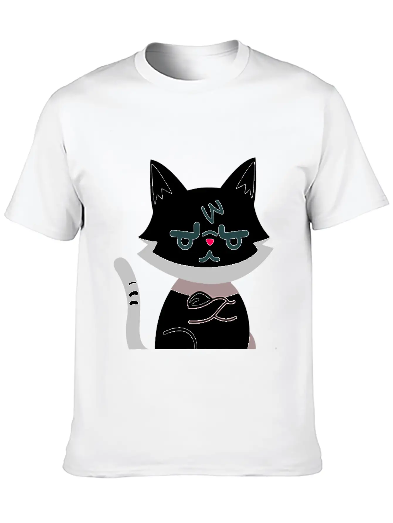 Angry Cat Timeless Short Sleeve Tee – Comfy And Minimalist Design