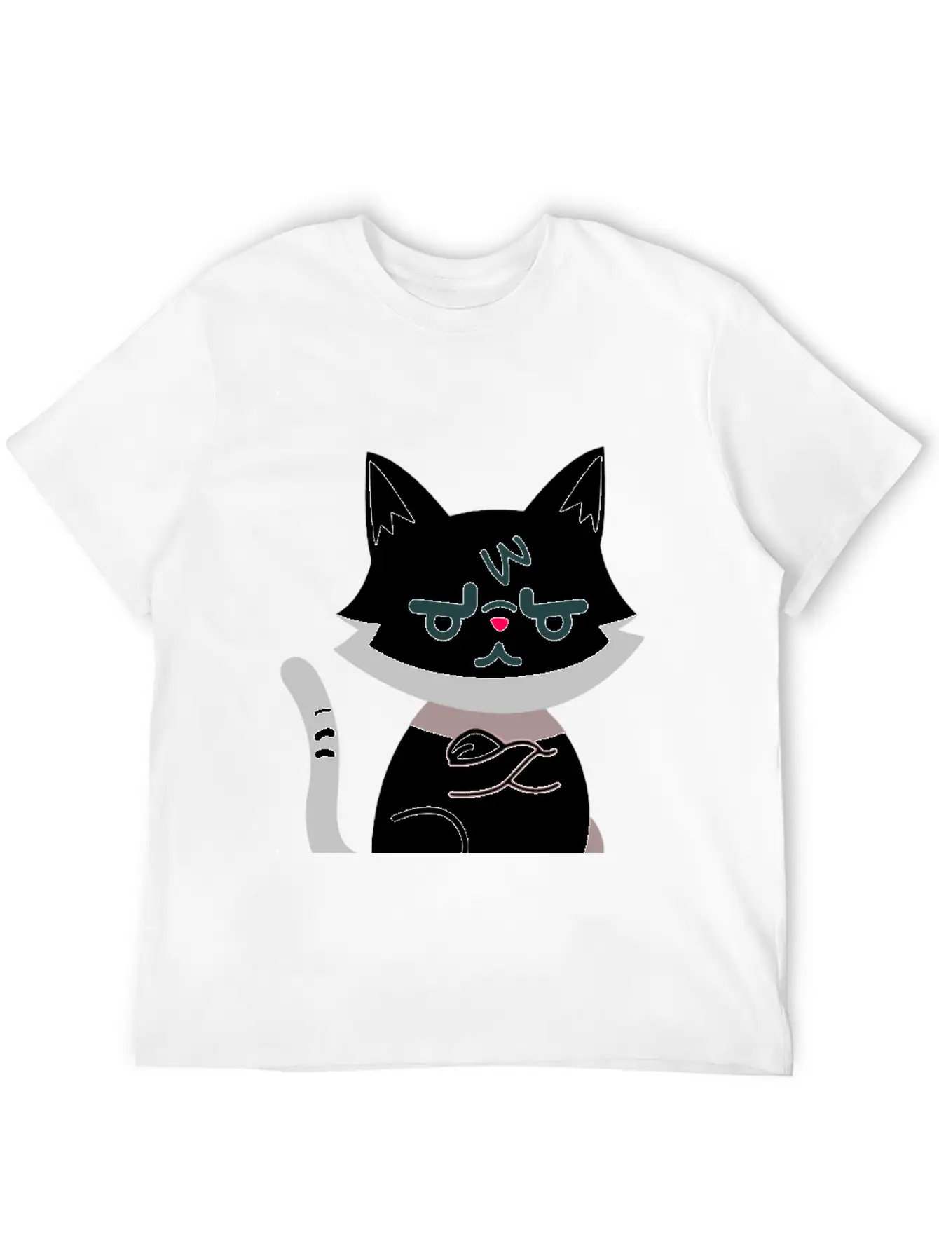 Angry Cat Timeless Short Sleeve Tee – Comfy And Minimalist Design