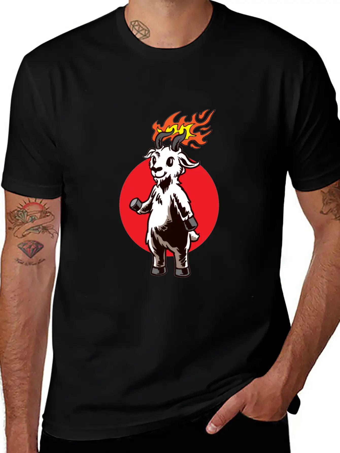 Animal Fire Kid Stylish Everyday T-Shirt – Unisex Basic Cotton Tee